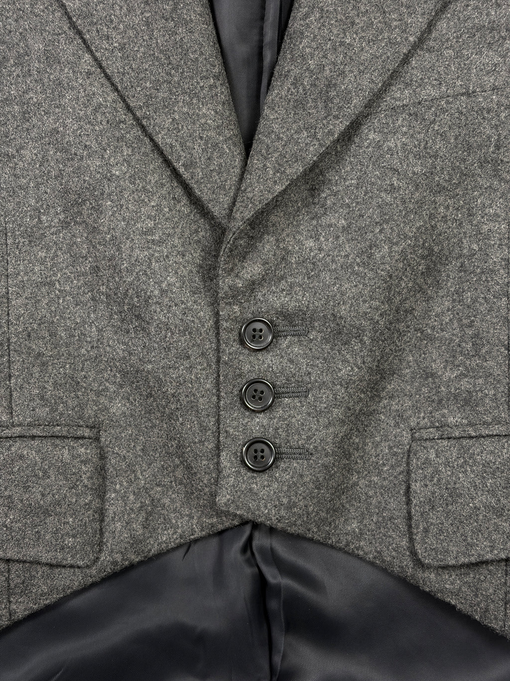 DIOR HOMME FW08 CROPPED WOOL BLAZER