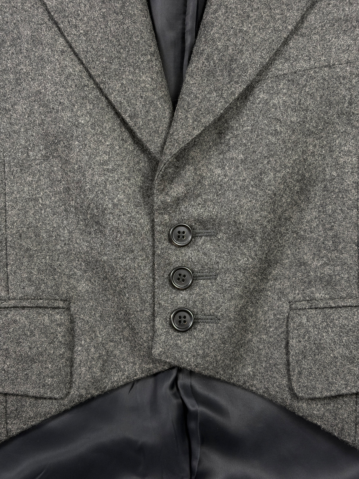 DIOR HOMME FW08 CROPPED WOOL BLAZER