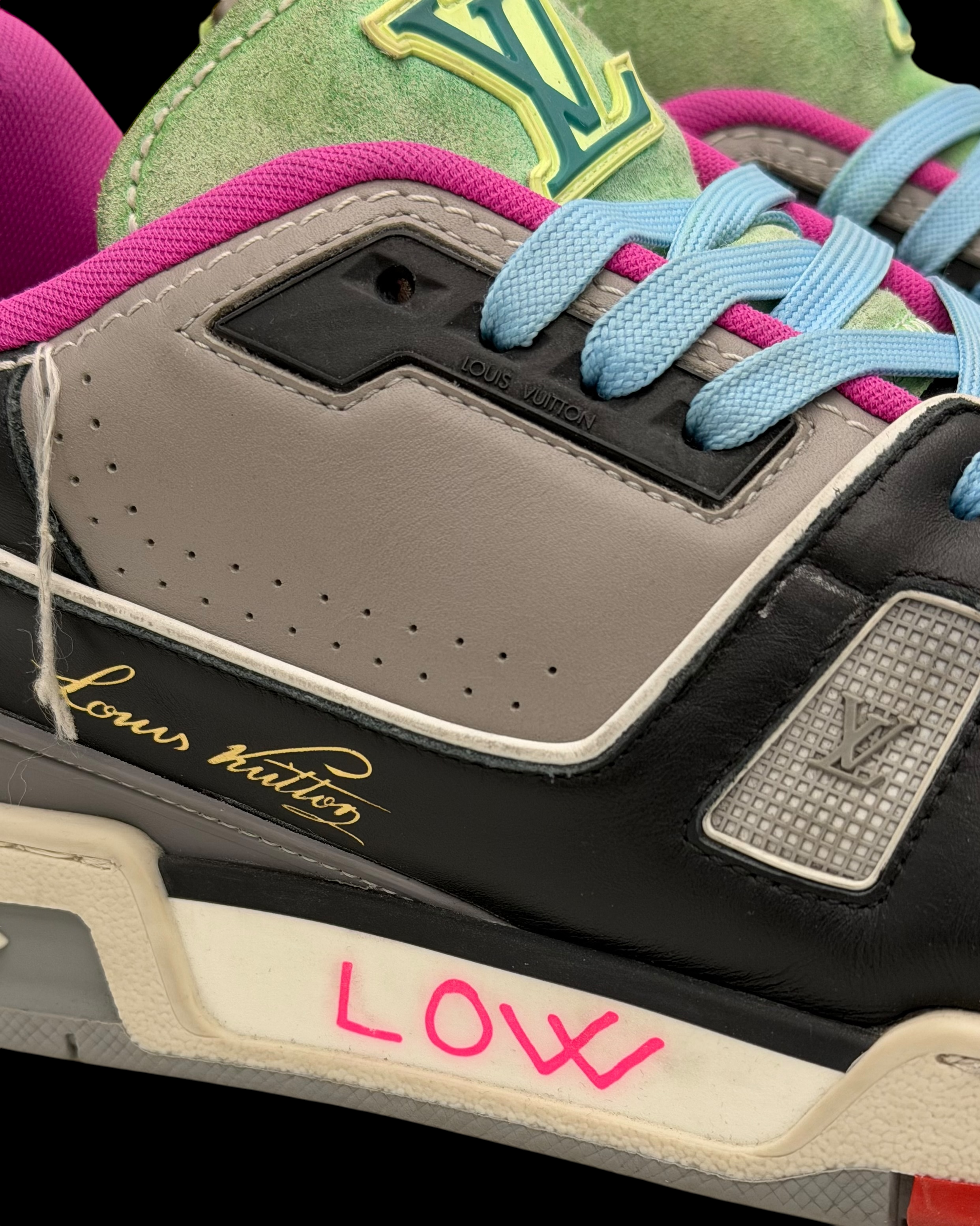 LOUIS VUITTON "LV PLACE" EXCLUSIVE UPCYCLED SNEAKERS