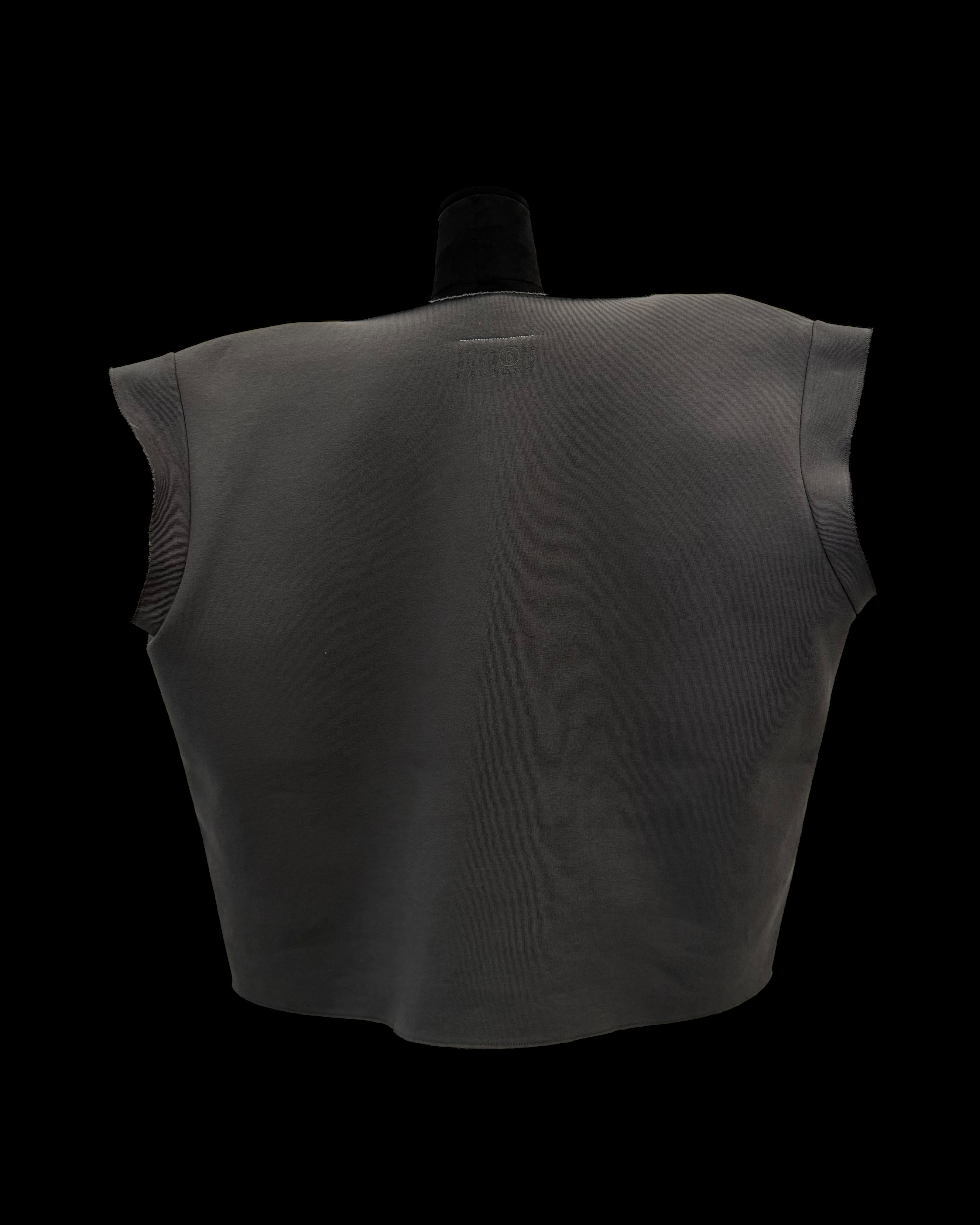 MM6 MAISON MARGIELA FW23 V-NECK CROPPED VEST