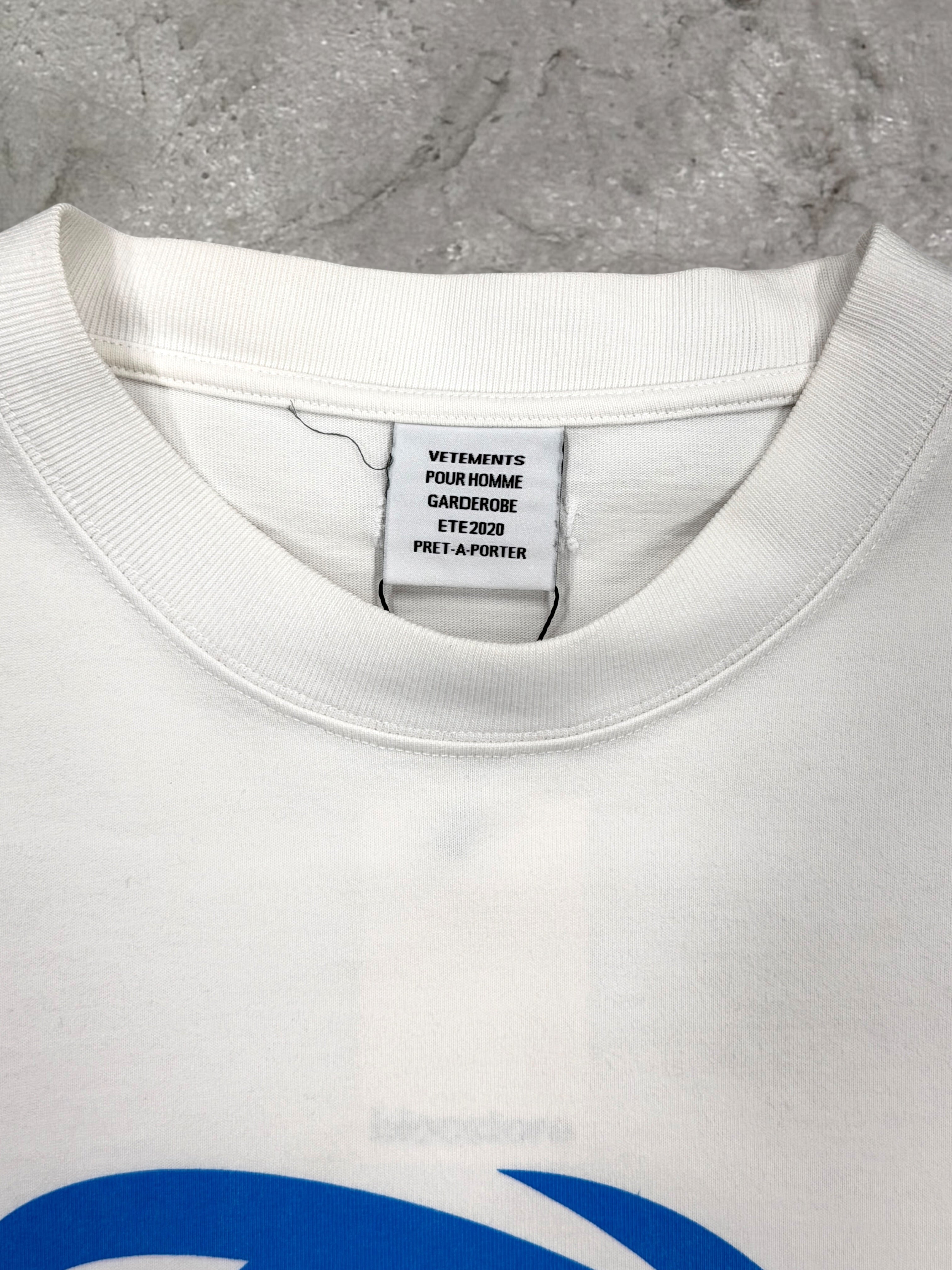 VETEMENTS SS20 ECSTASY OVERSIZED TEE