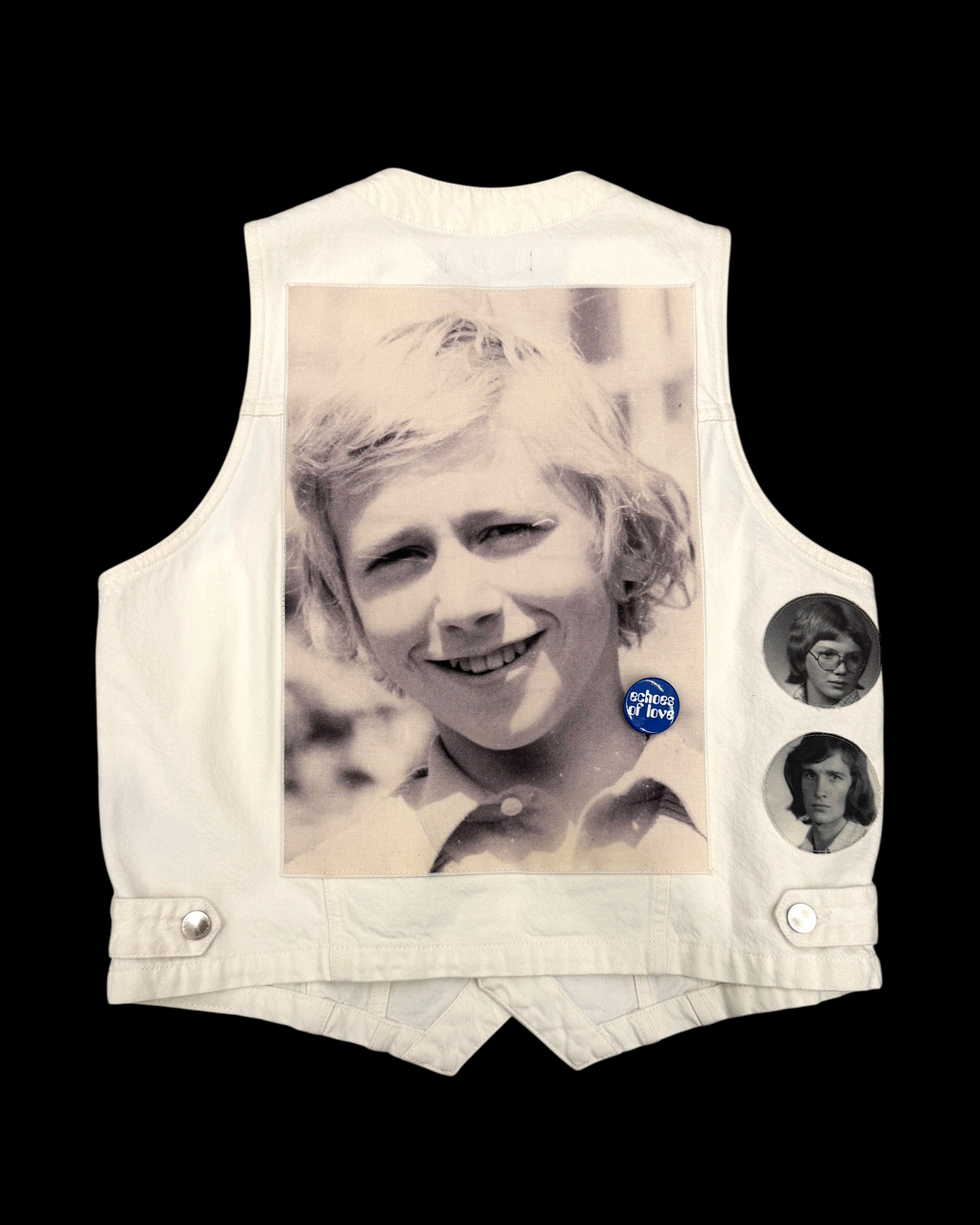 RAF SIMONS SS21 PORTRAIT MEDALLION VEST