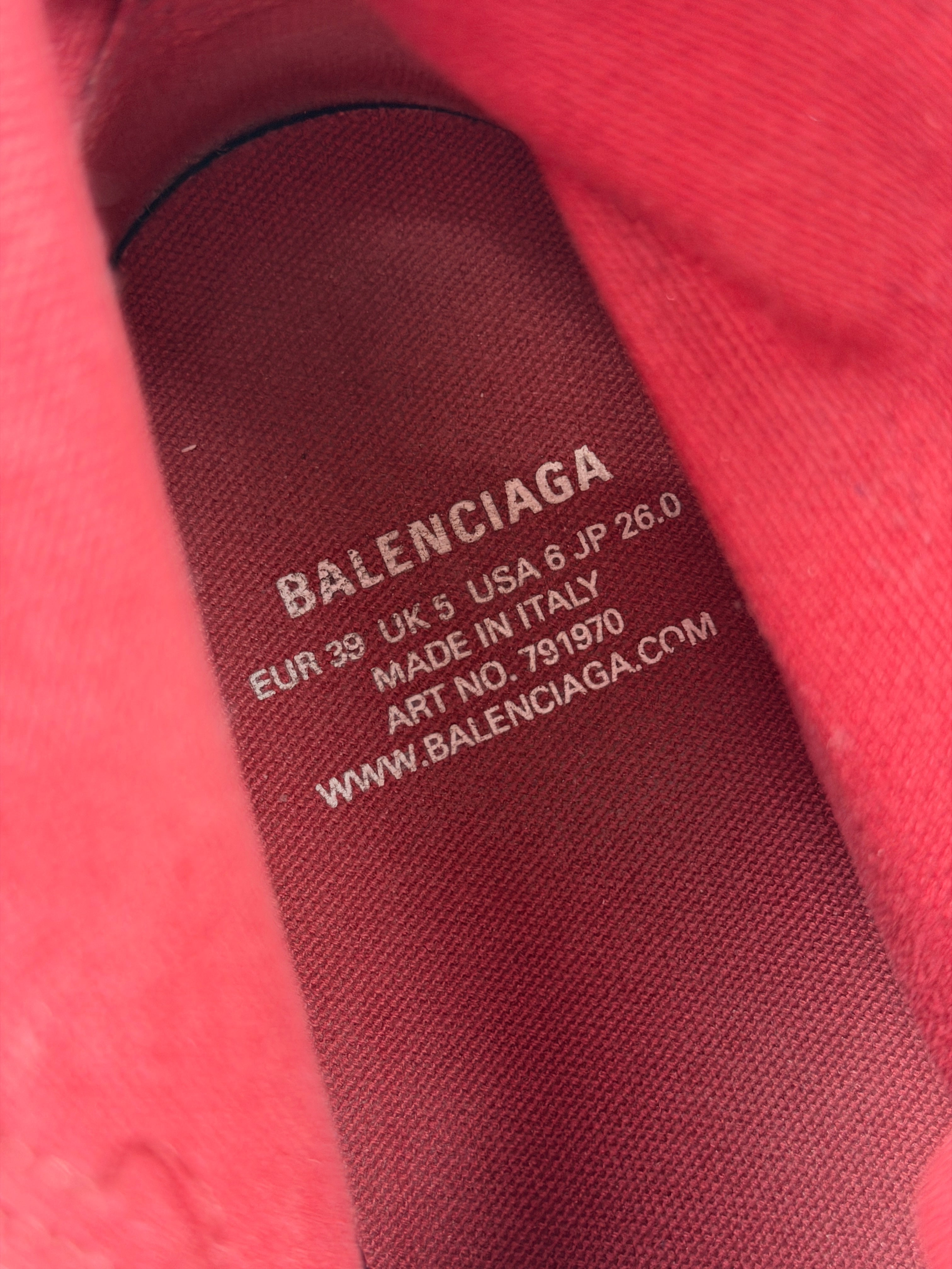 BALENCIAGA FALL 24 ULTRAFLAT PARIS SNEAKERS