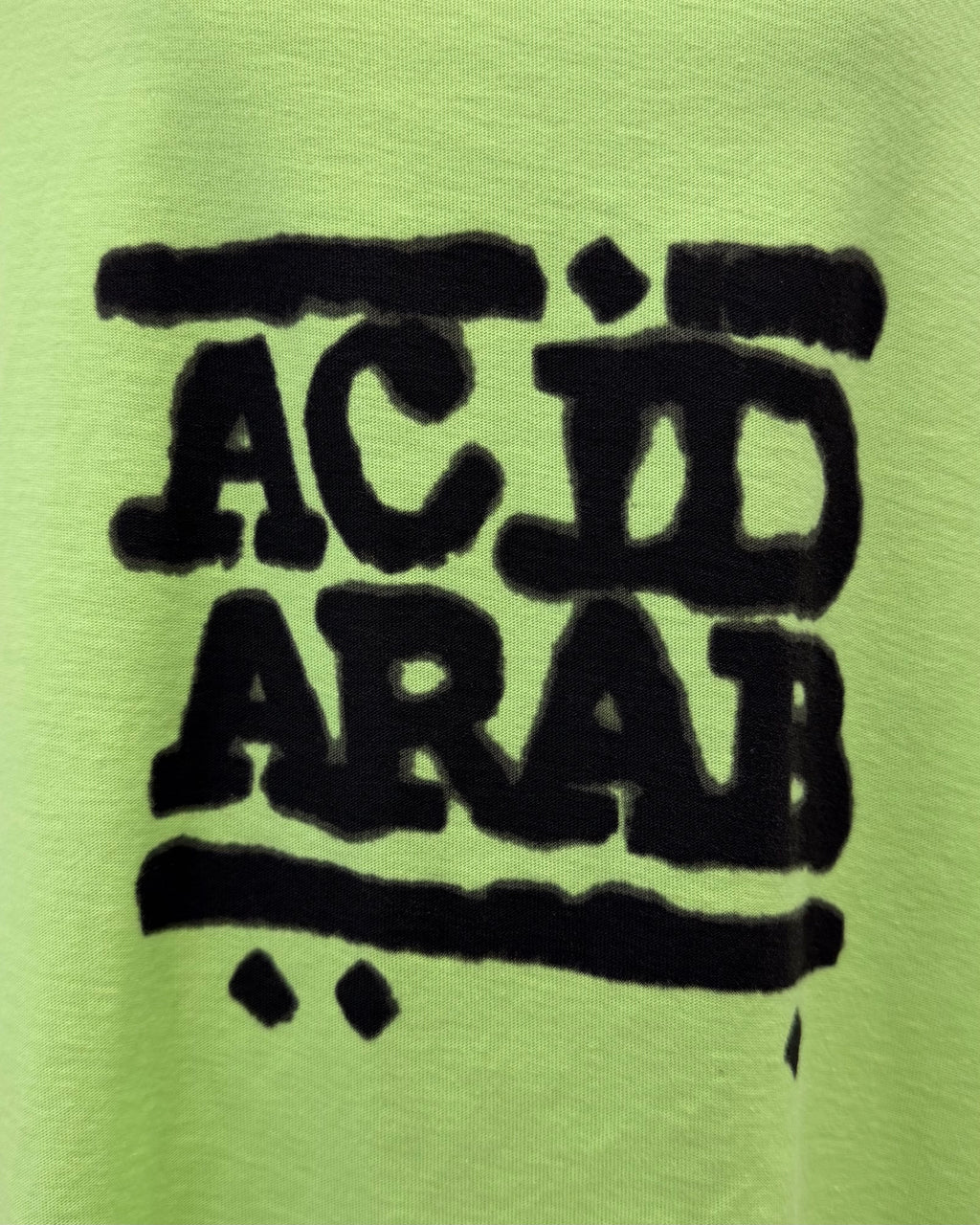 BALENCIAGA X ACID ARAB 2022 LOGO LONG SLEEVE