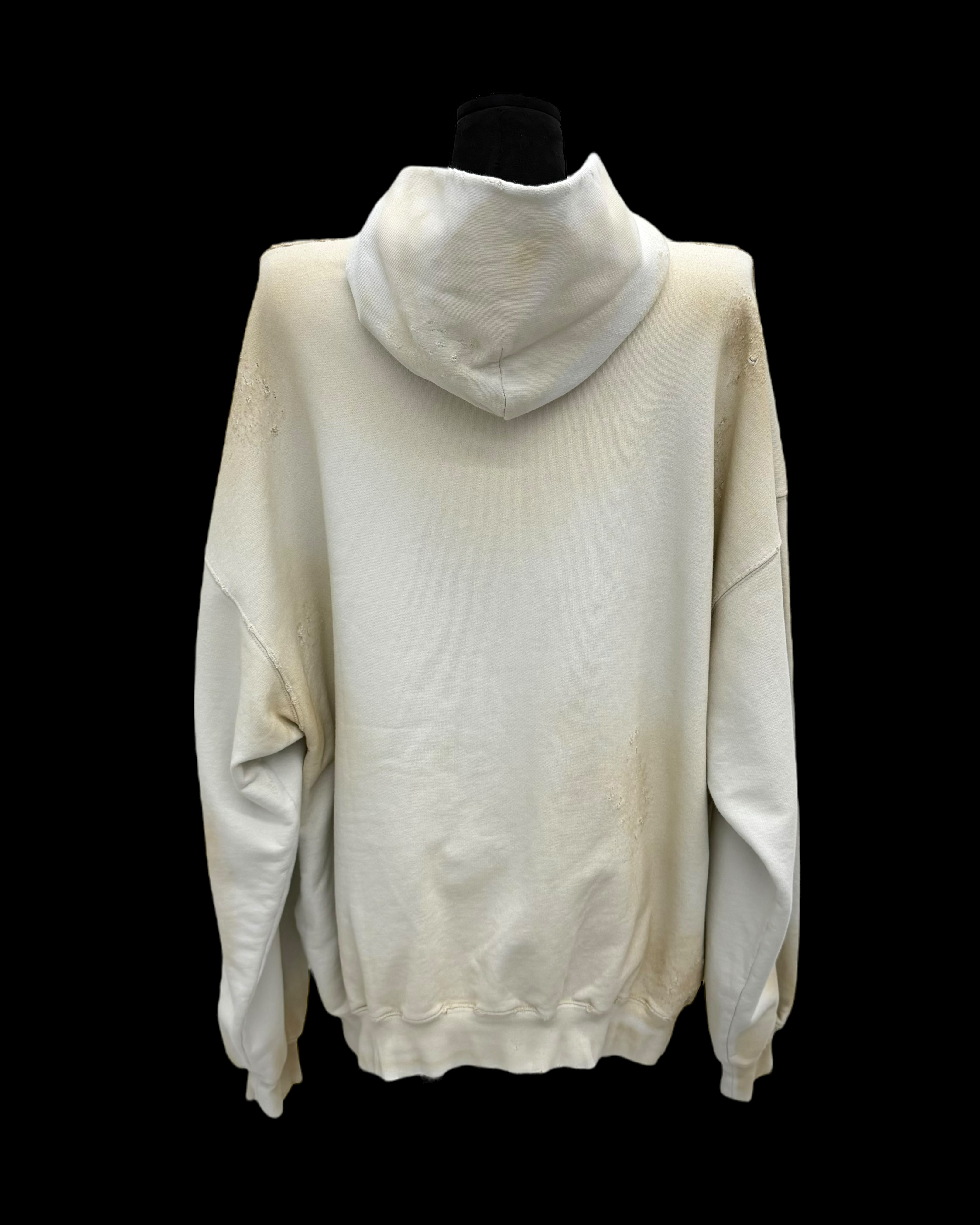 BALENCIAGA SS23 SKATER DISTRESSED HOODIE