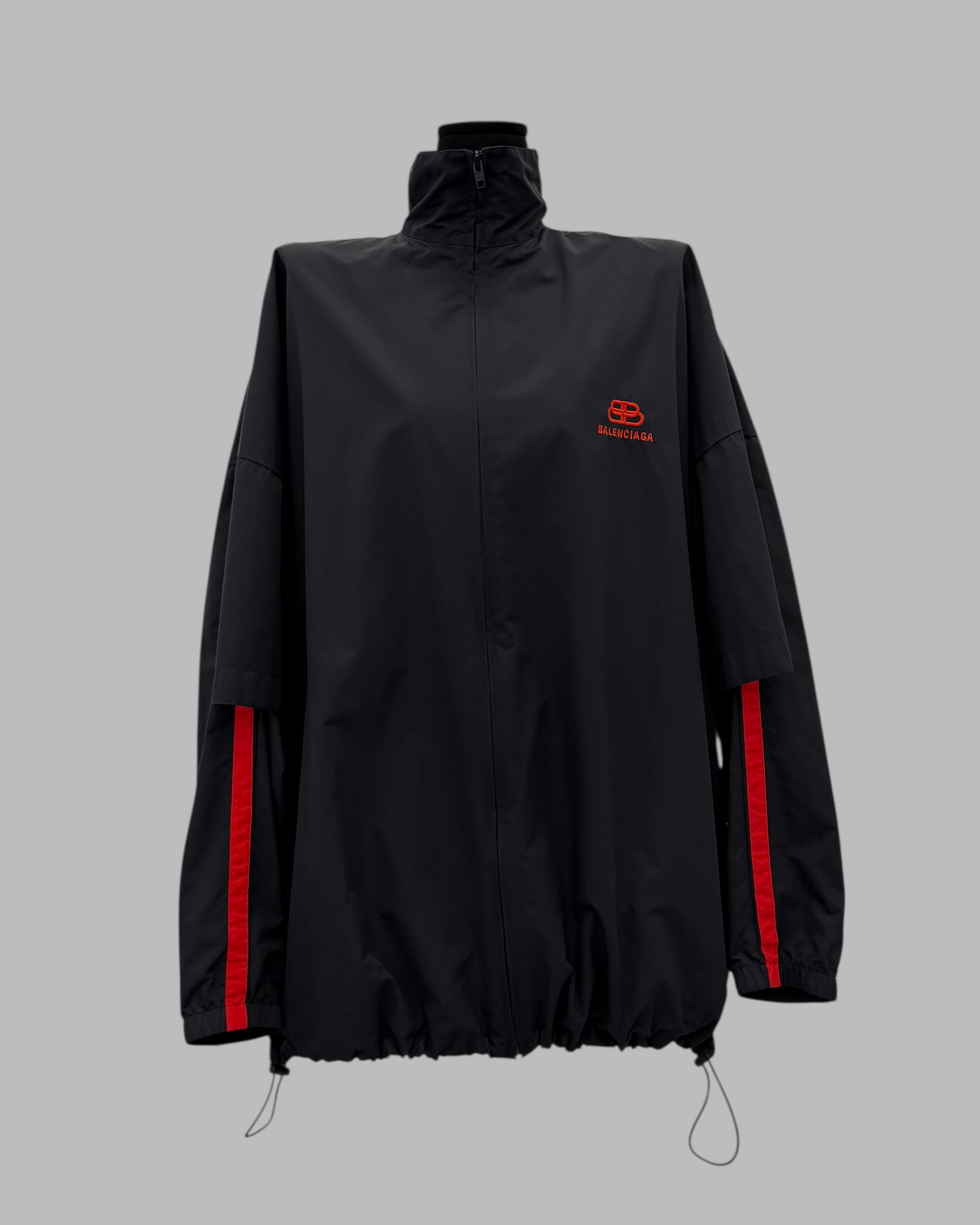 BALENCIAGA SS20 LOGO SHELL JACKET