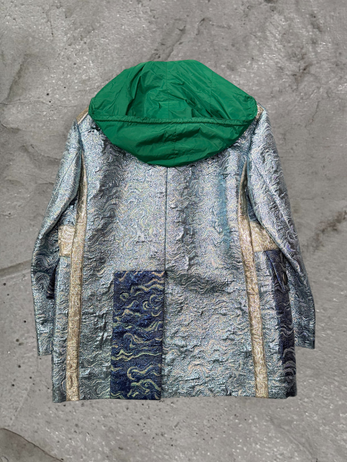 MIU MIU FW14 METALLIC JACQUARD JACKET