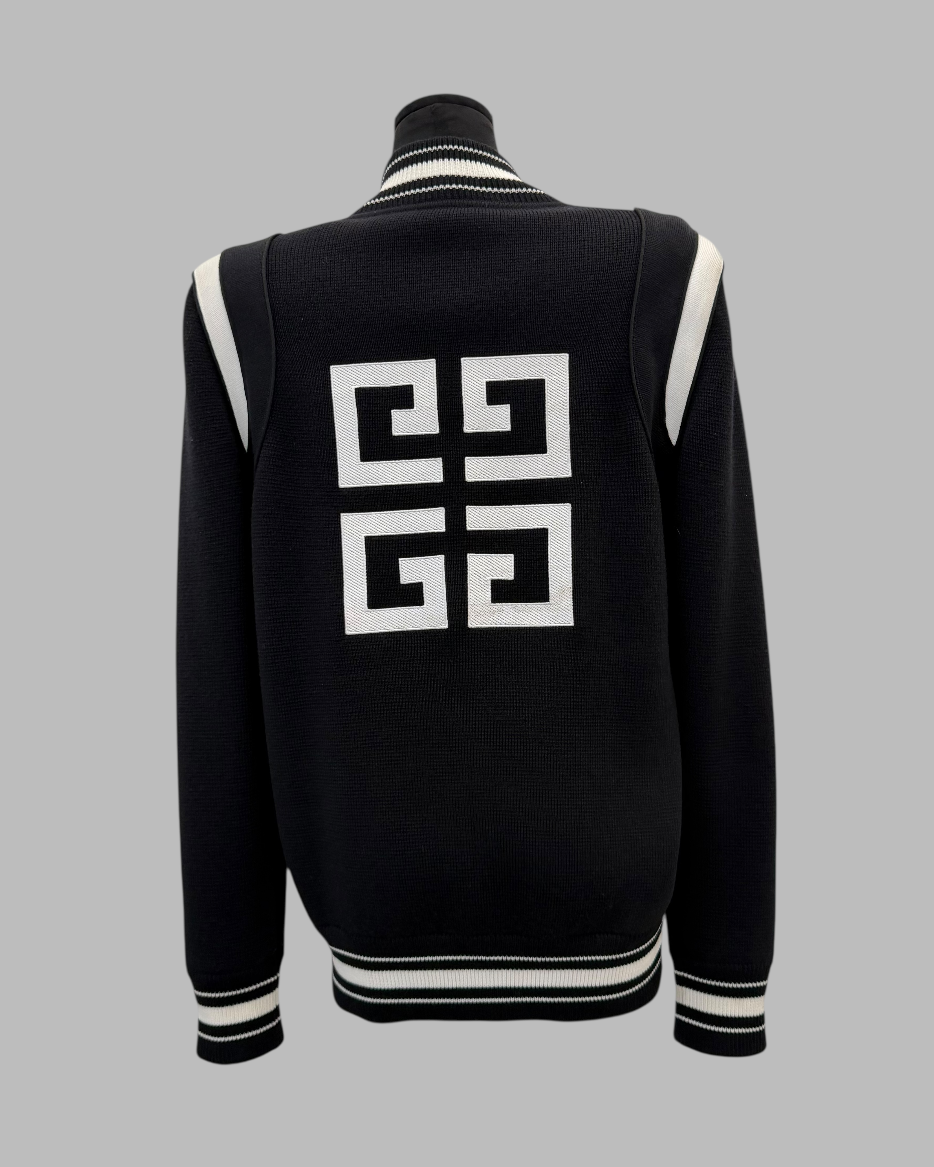 GIVENCHY 4G WOOL VARSITY JACKET