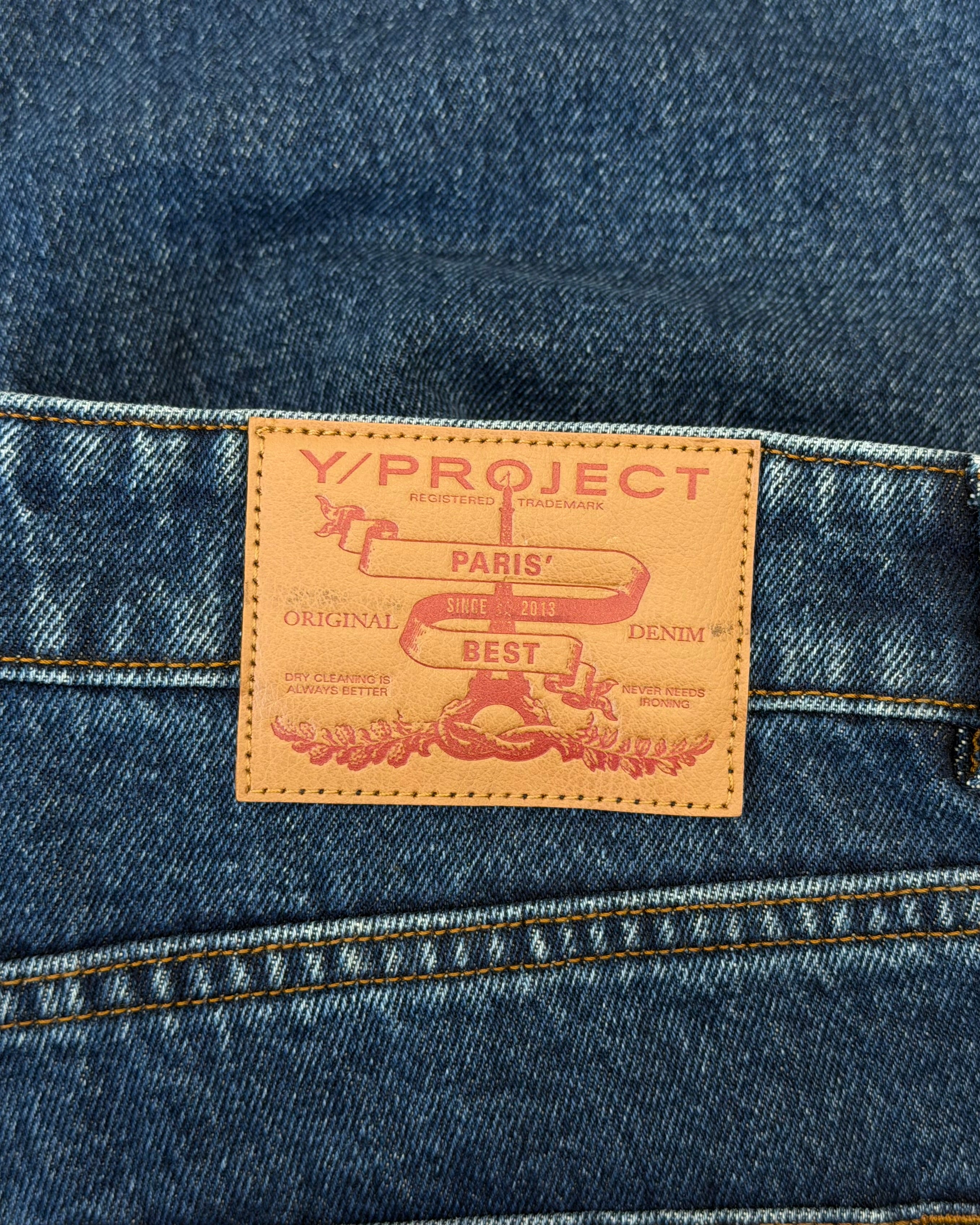 Y/PROJECT MULTI CUFF JEANS