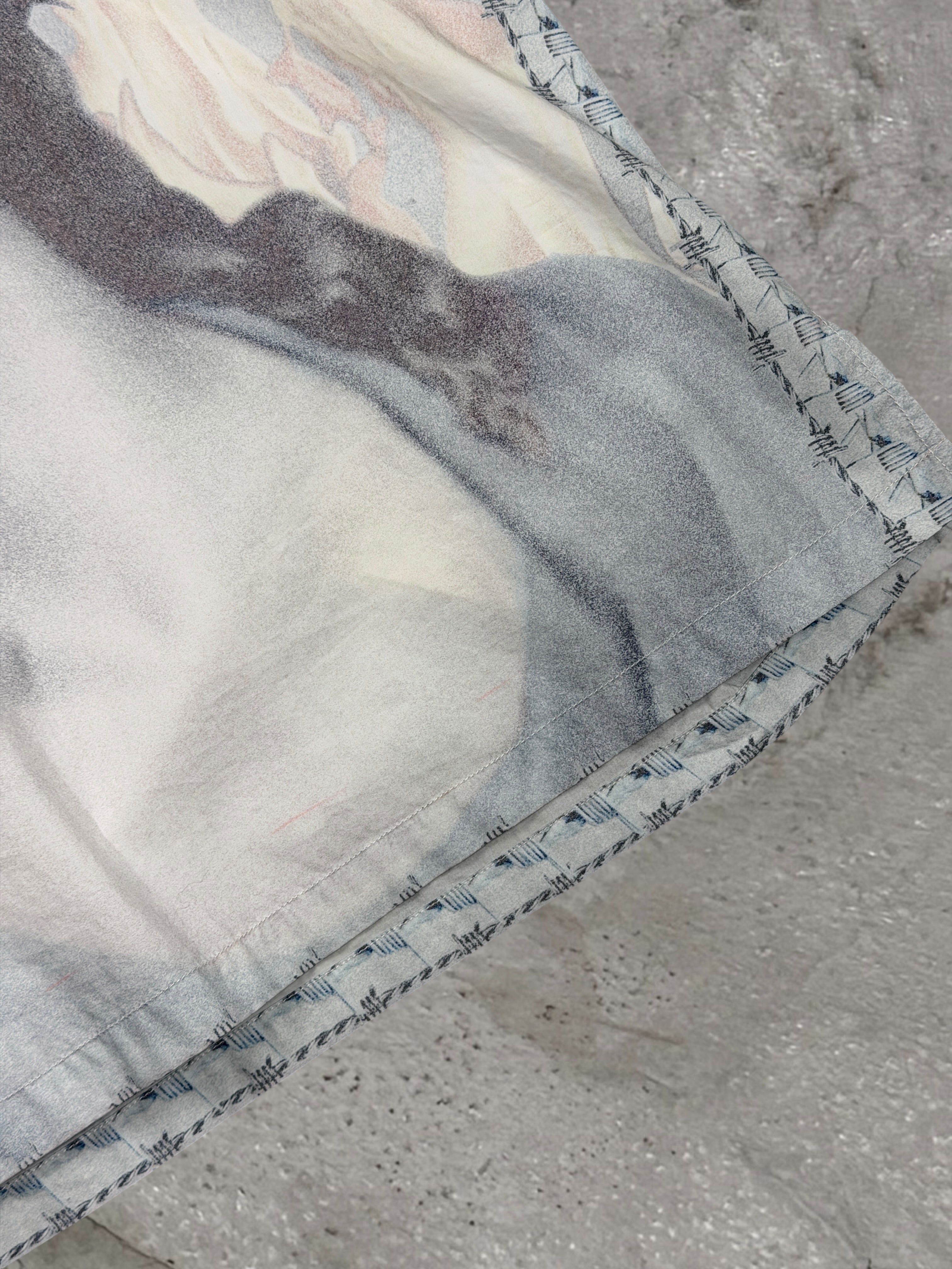 GIVENCHY SS16 JESUS CHRIST V NECK TEE