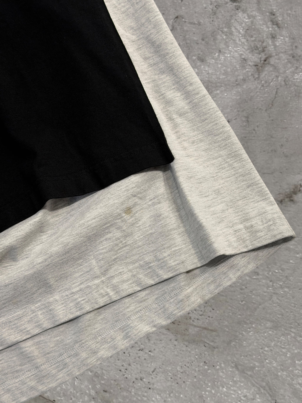BALENCIAGA FW20 ONE LIKE TWO LAYERED TEE