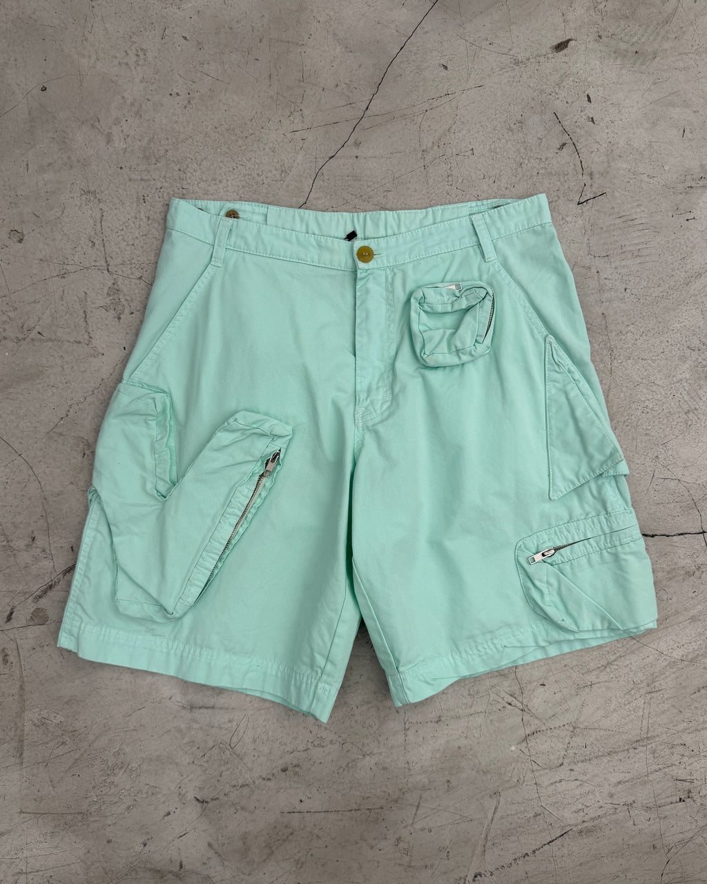 WALTER VAN BEIRENDOCK SS10 3D CARGO SHORTS