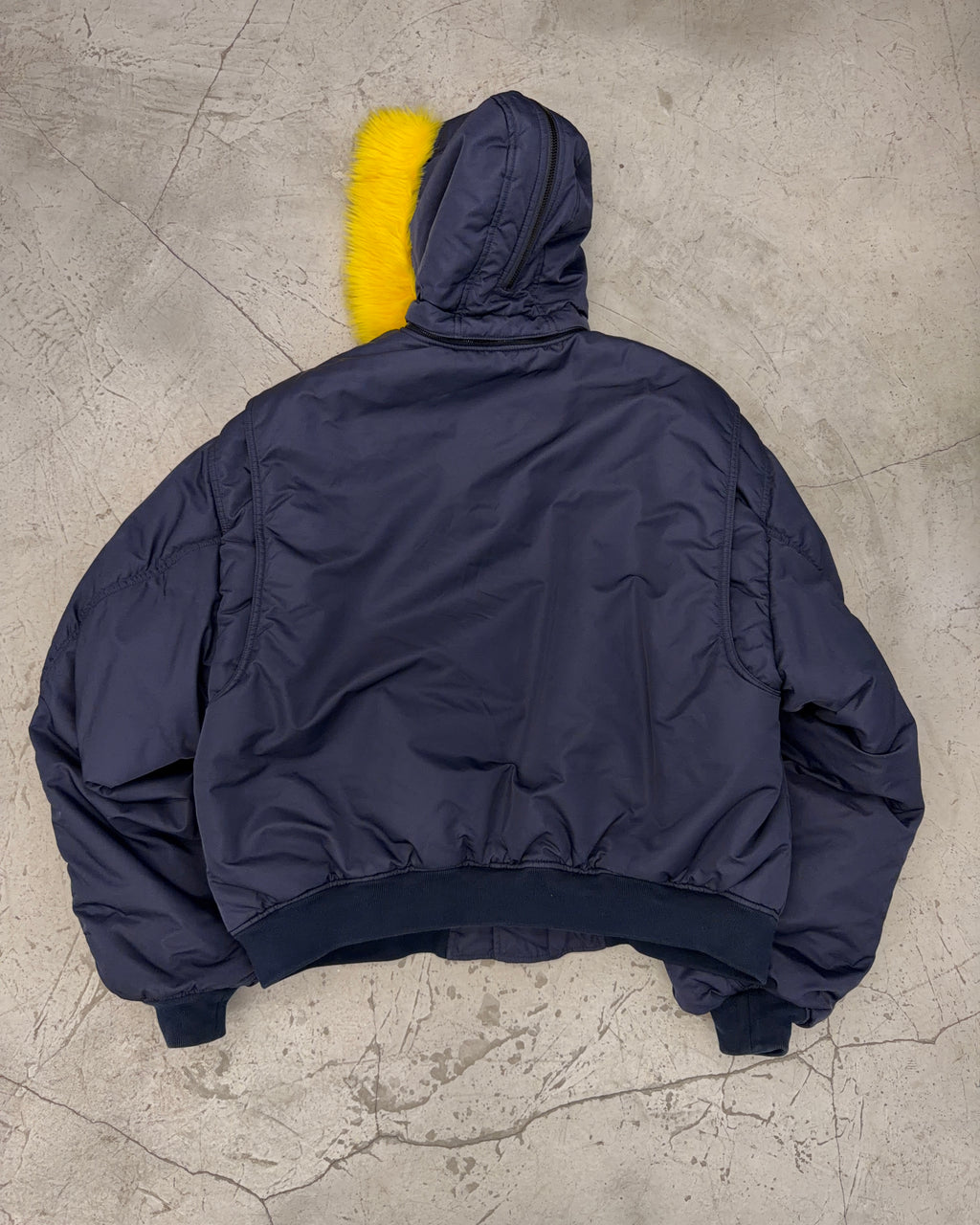 BALENCIAGA FW21 FUR BOMBER JACKET