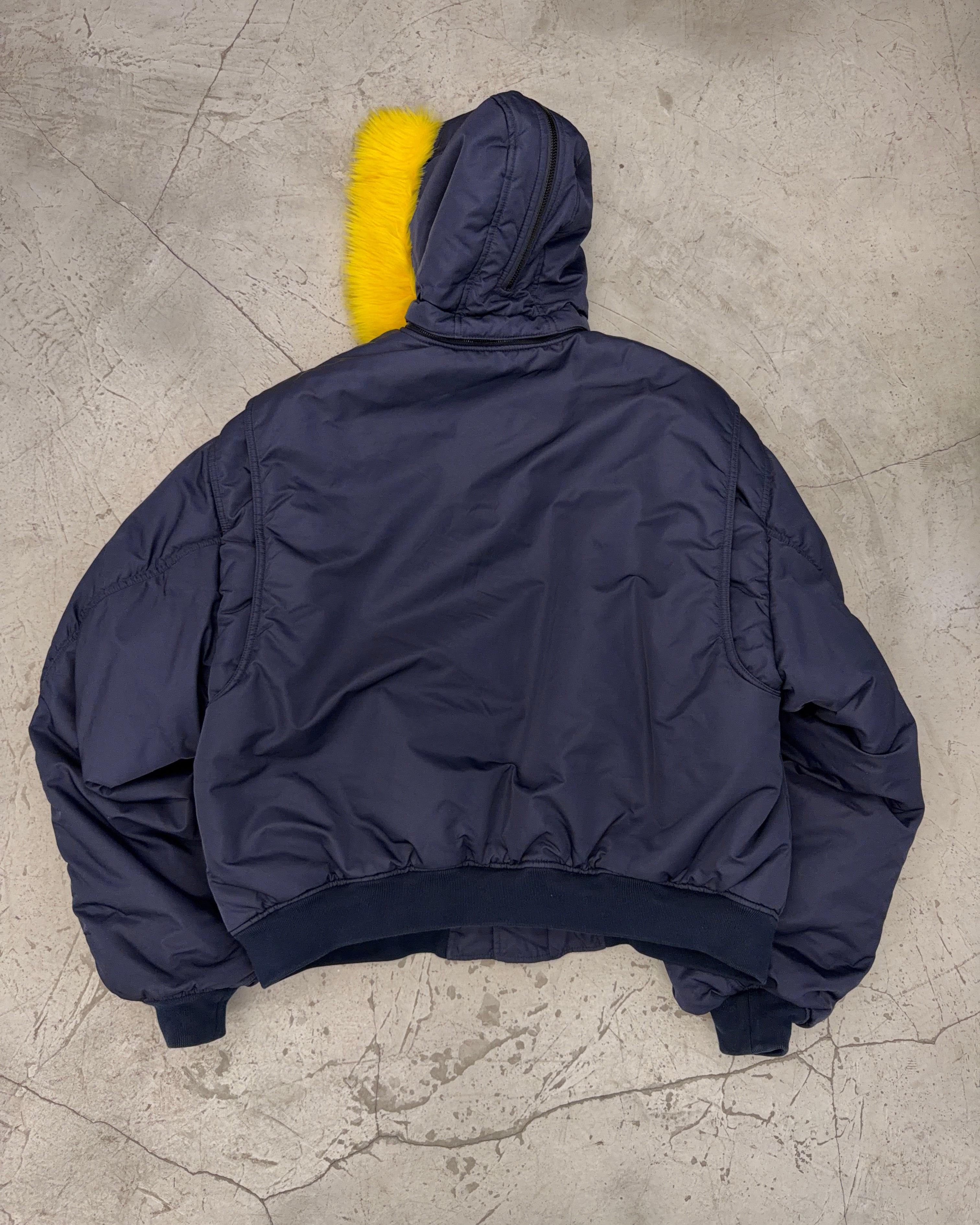 BALENCIAGA FW21 FUR BOMBER JACKET
