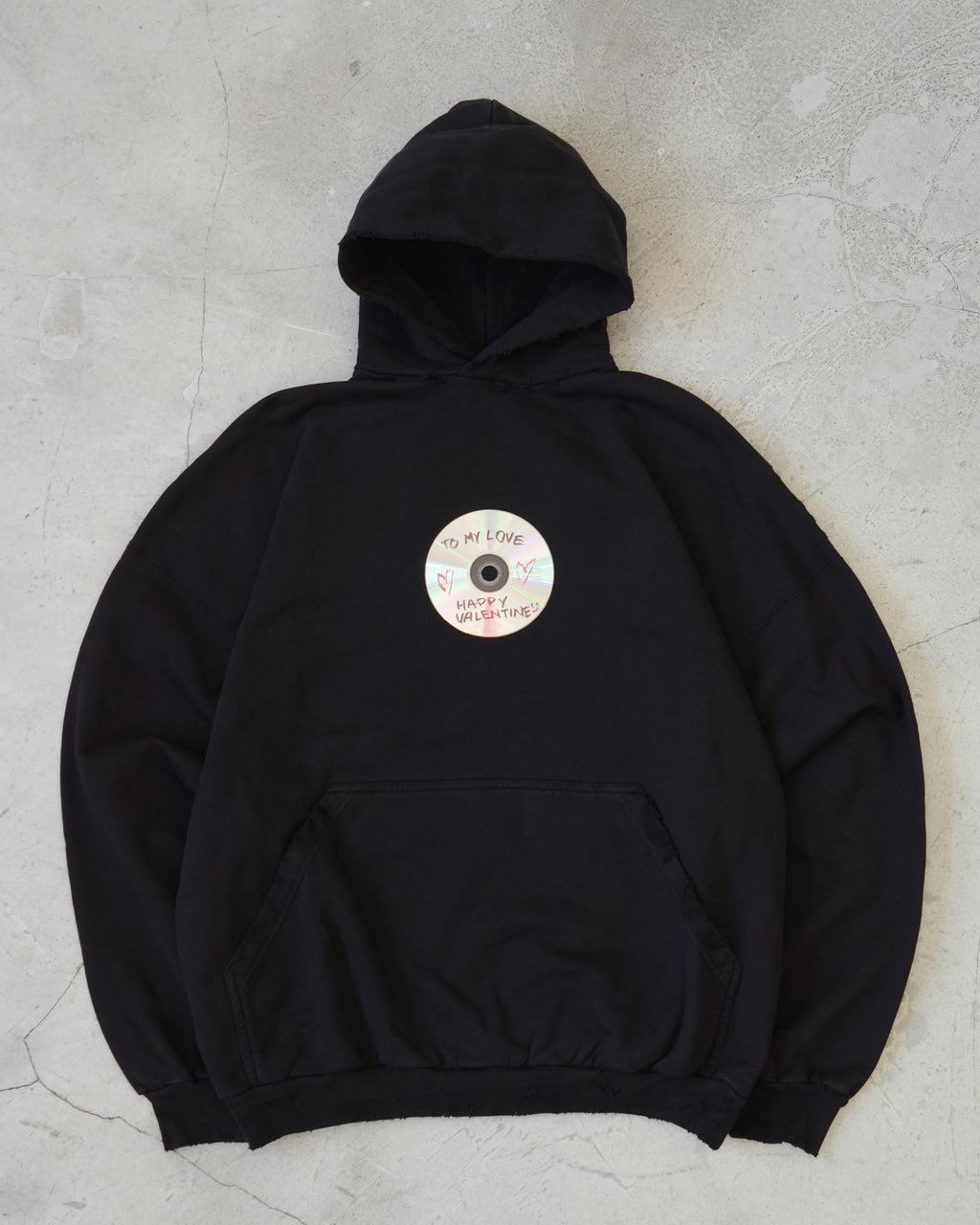 BALENCIAGA 2024 VALENTINES DAY CD HOODIE