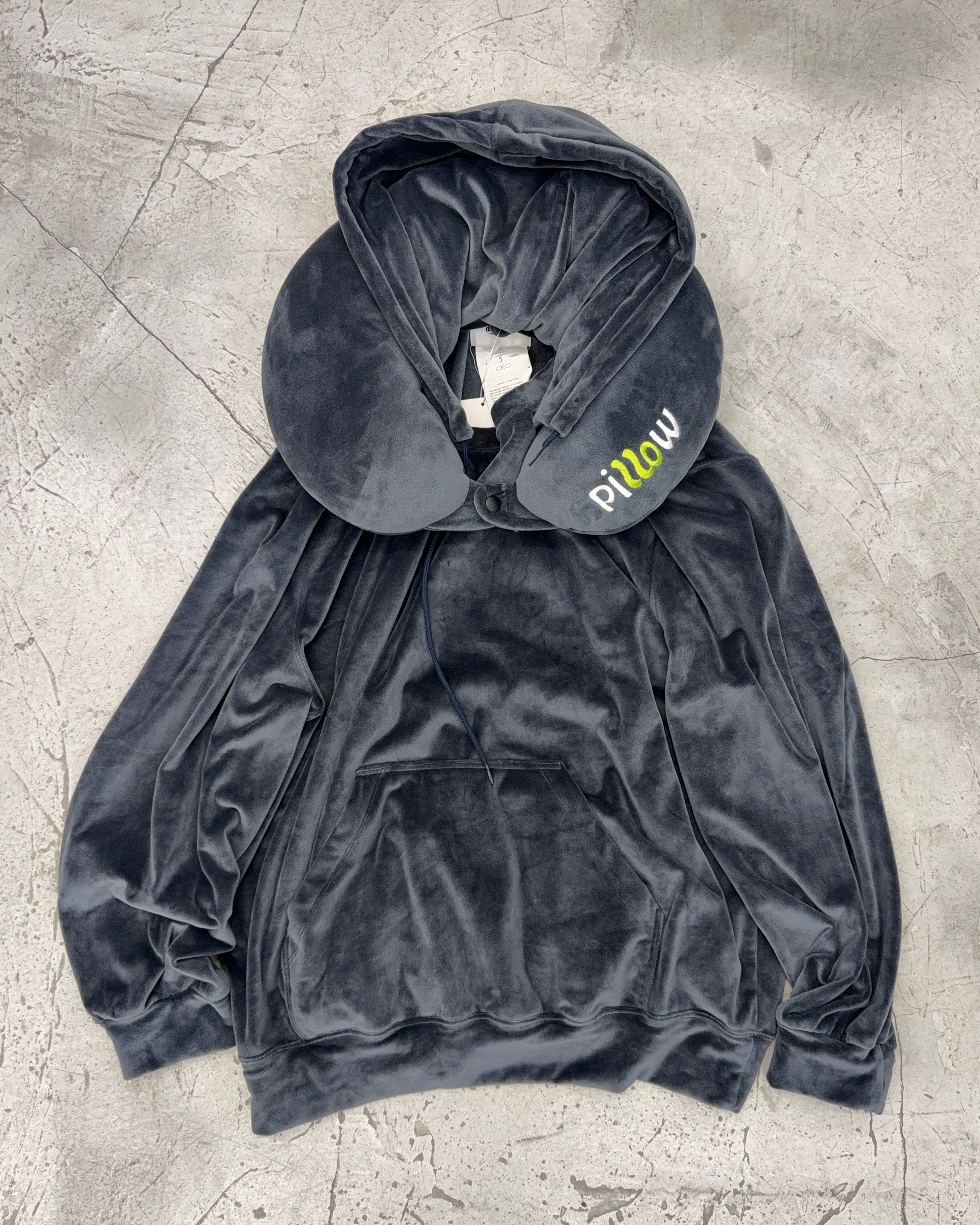 DOUBLET FW24 NECK PILLOW HOODIE