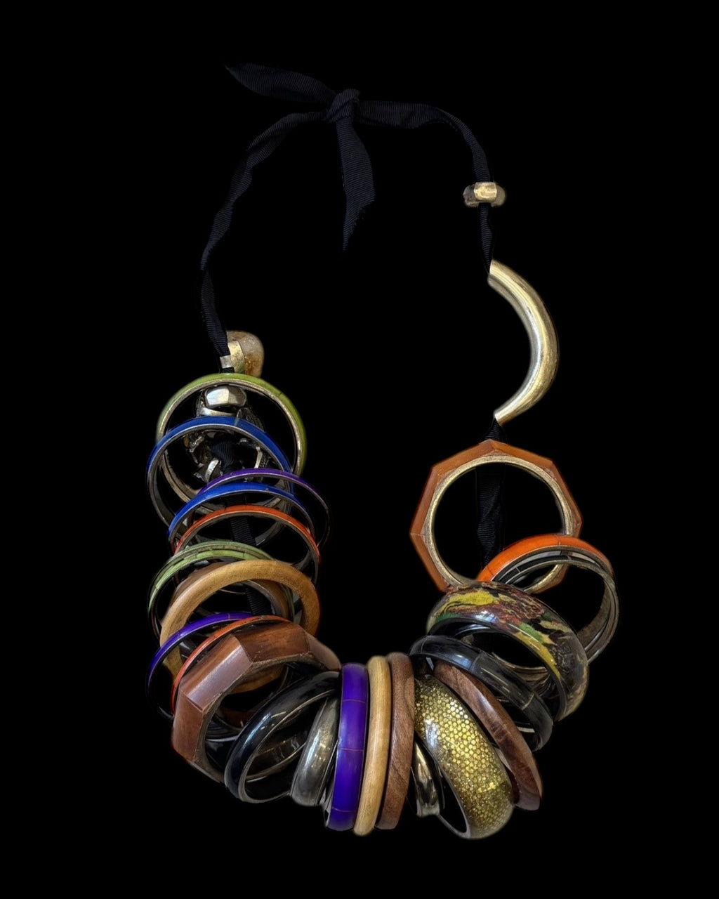 DRIES VAN NOTEN FALL 2008 BANGLE NECKLACE