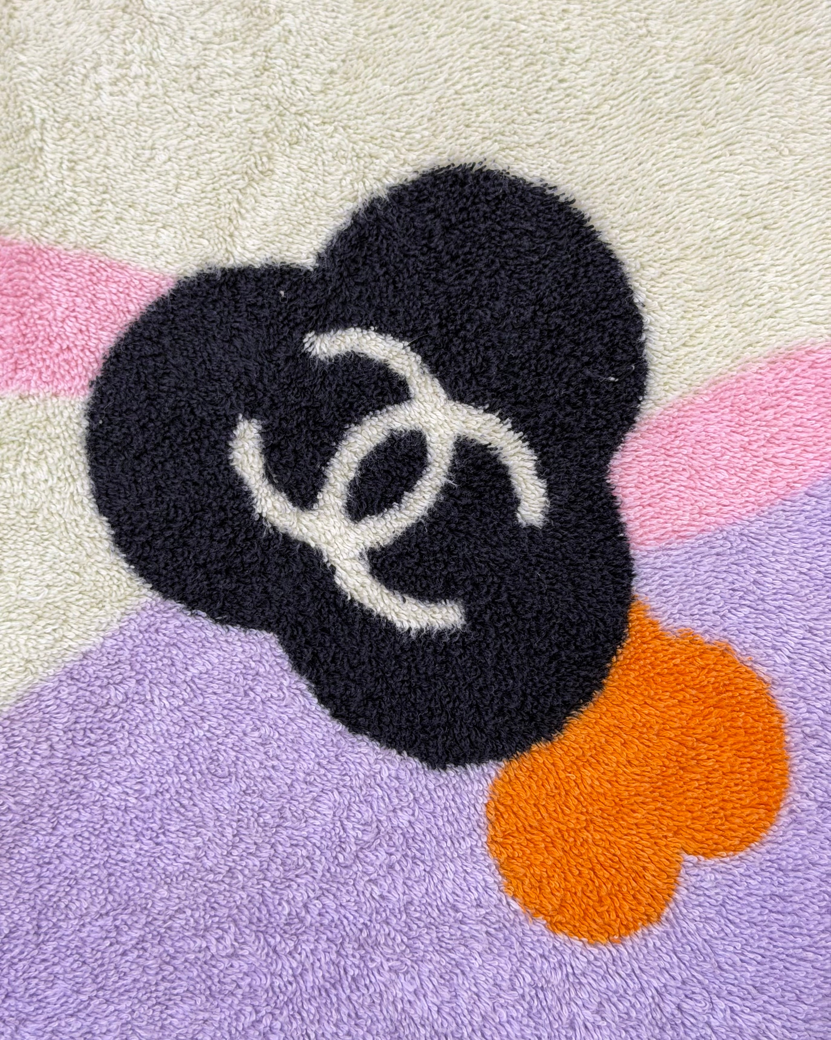 CHANEL LARGE BEACH TOWEL