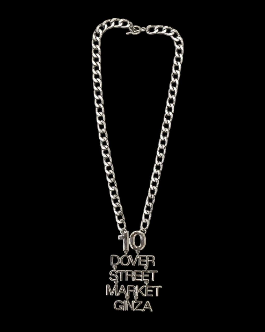 DOVER STREET MARKET GINZA 10TH ANNIVERSARY LOGO NECKLACE