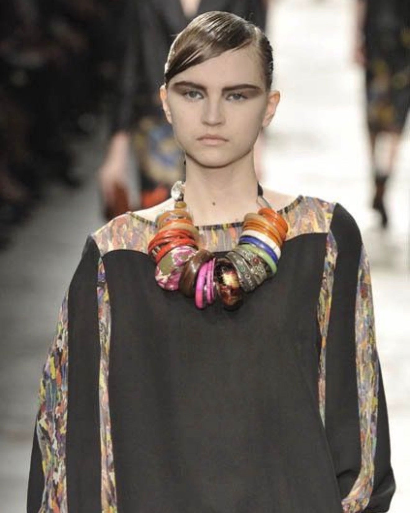 DRIES VAN NOTEN FALL 2008 BANGLE NECKLACE