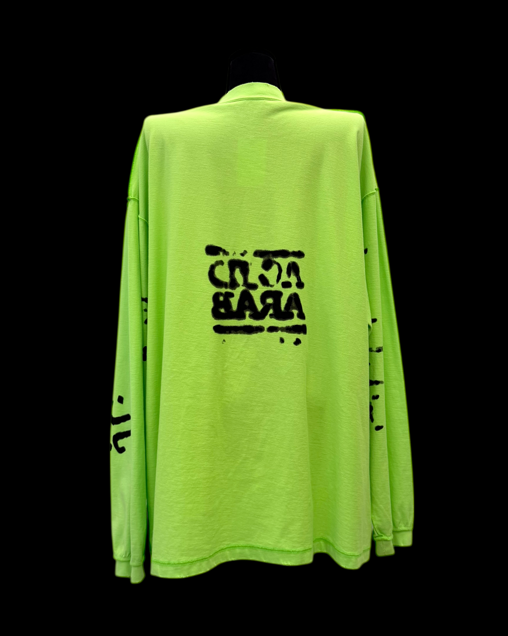 BALENCIAGA X ACID ARAB 2022 LOGO LONG SLEEVE