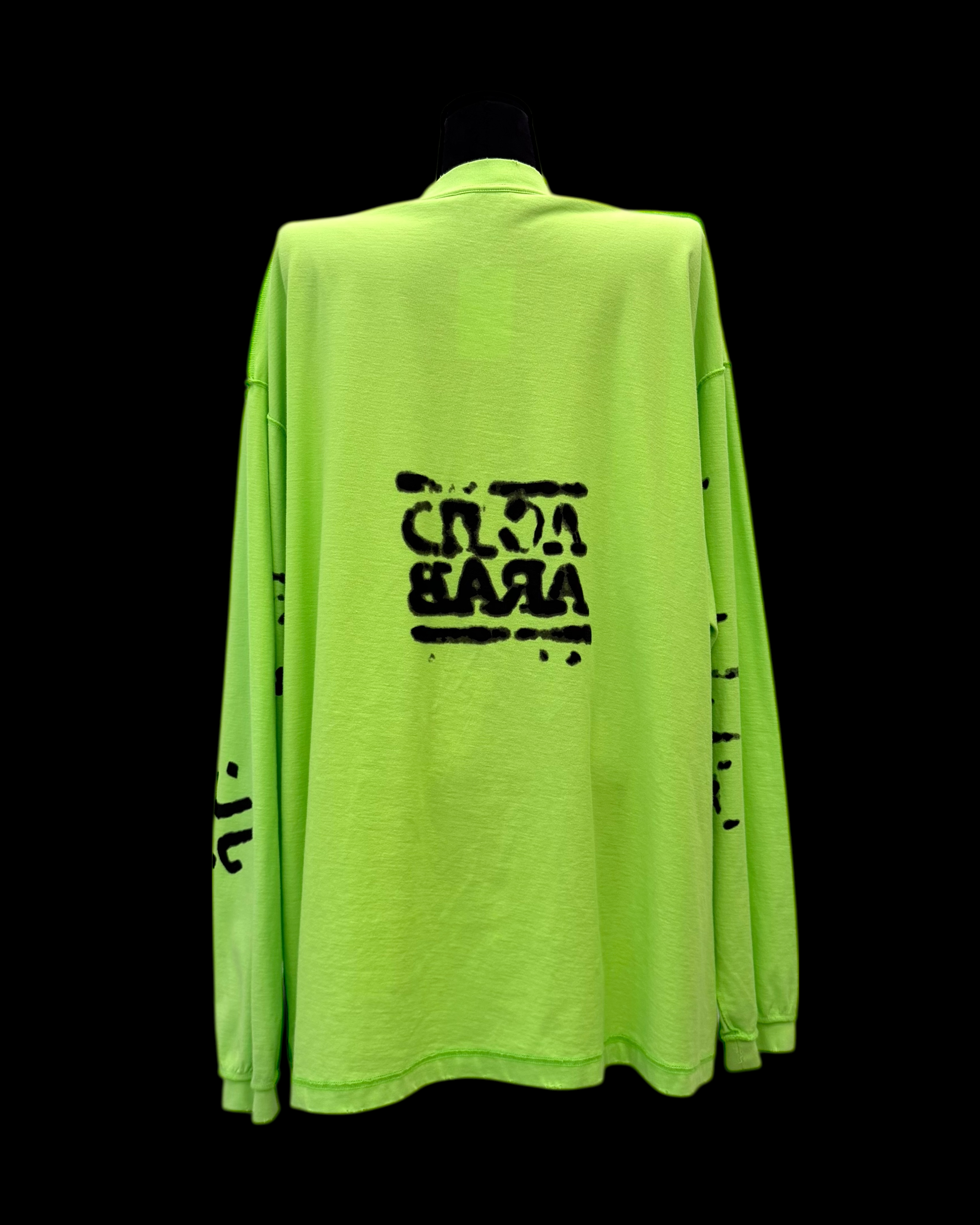 BALENCIAGA X ACID ARAB 2022 LOGO LONG SLEEVE