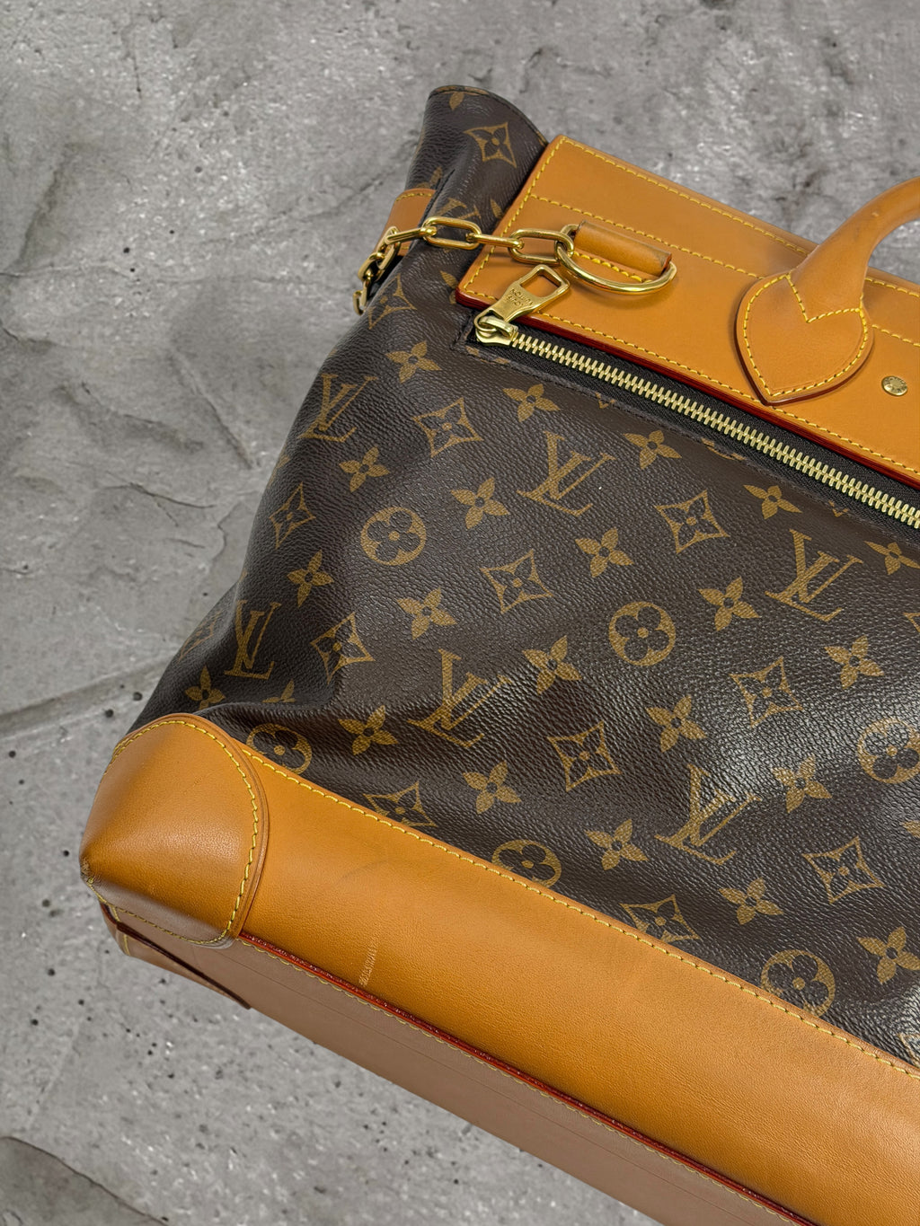 LOUIS VUITTON RESORT 2020 STEAMER MONOGRAM LEGACY PM BAG