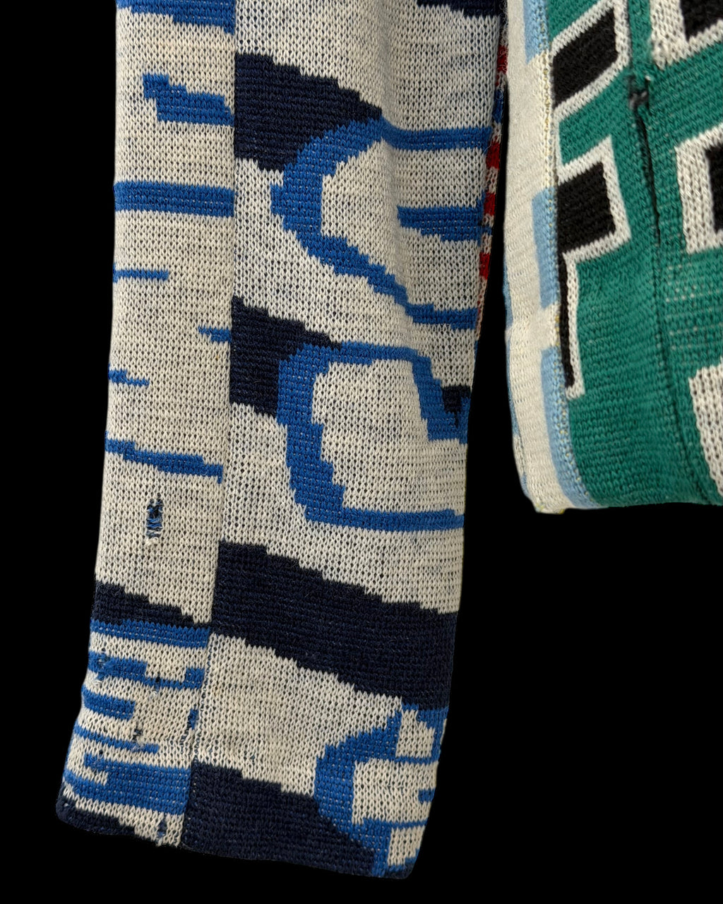 H&M X MAISON MARGIELA FW2012 FOOTBALL SCARF SWEATER