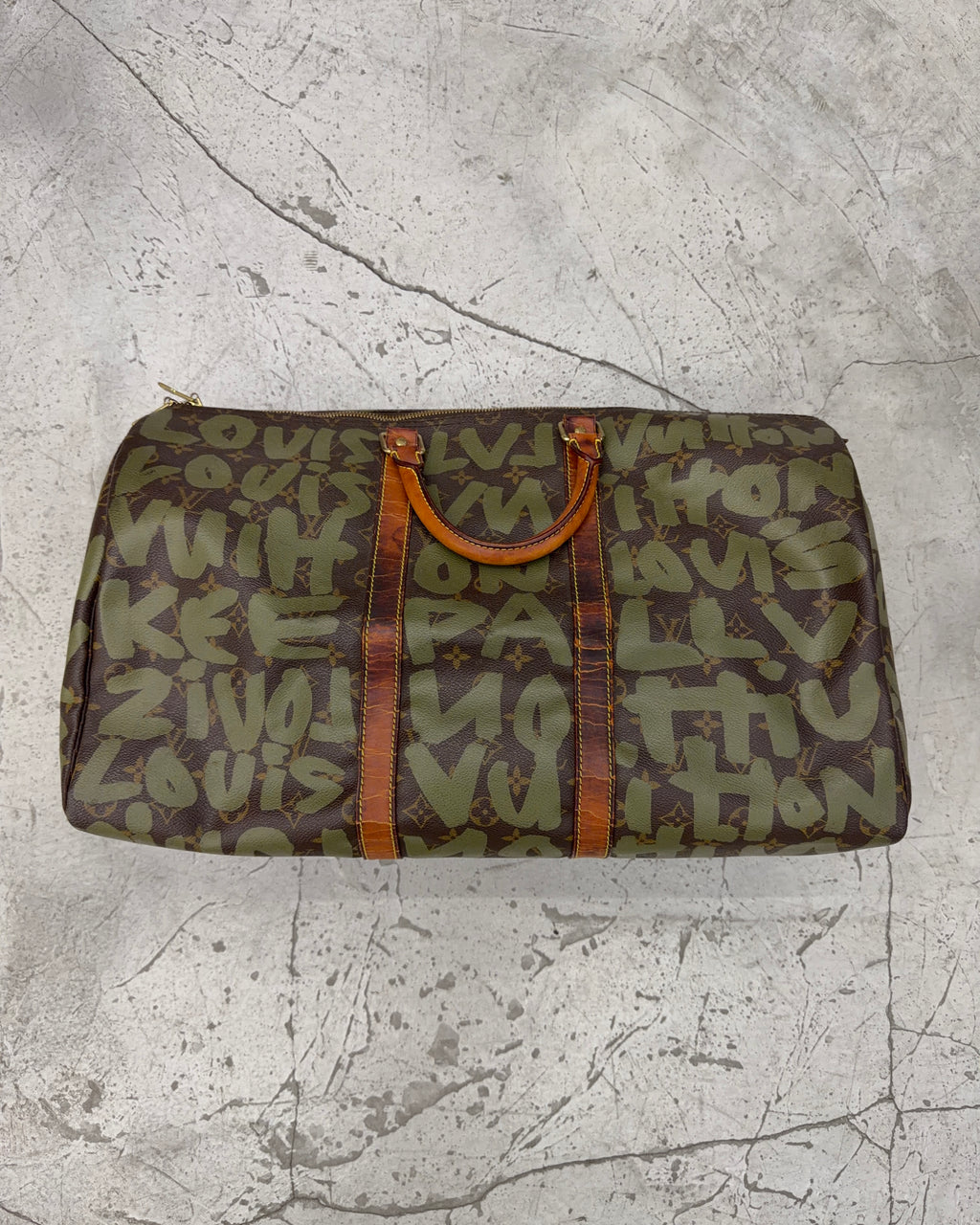 LOUIS VUITTON X STEPHEN SPOUSE SS01 KEEPALL 50 BAG
