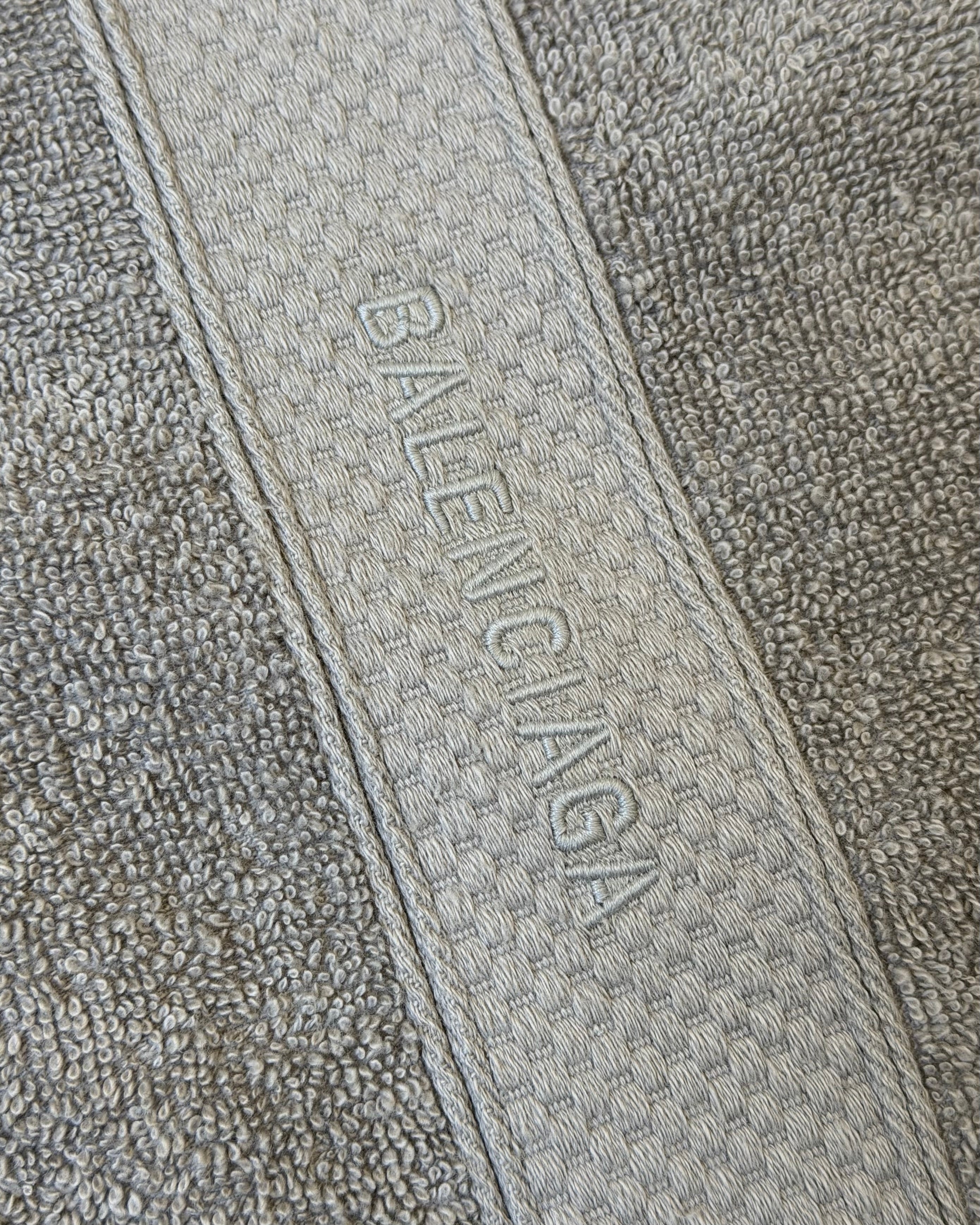 BALENCIAGA SPRING 2024 TOWEL SKIRT