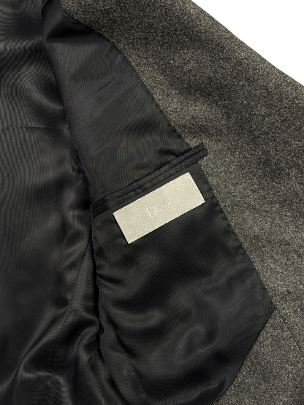 DIOR HOMME FW08 CROPPED WOOL BLAZER