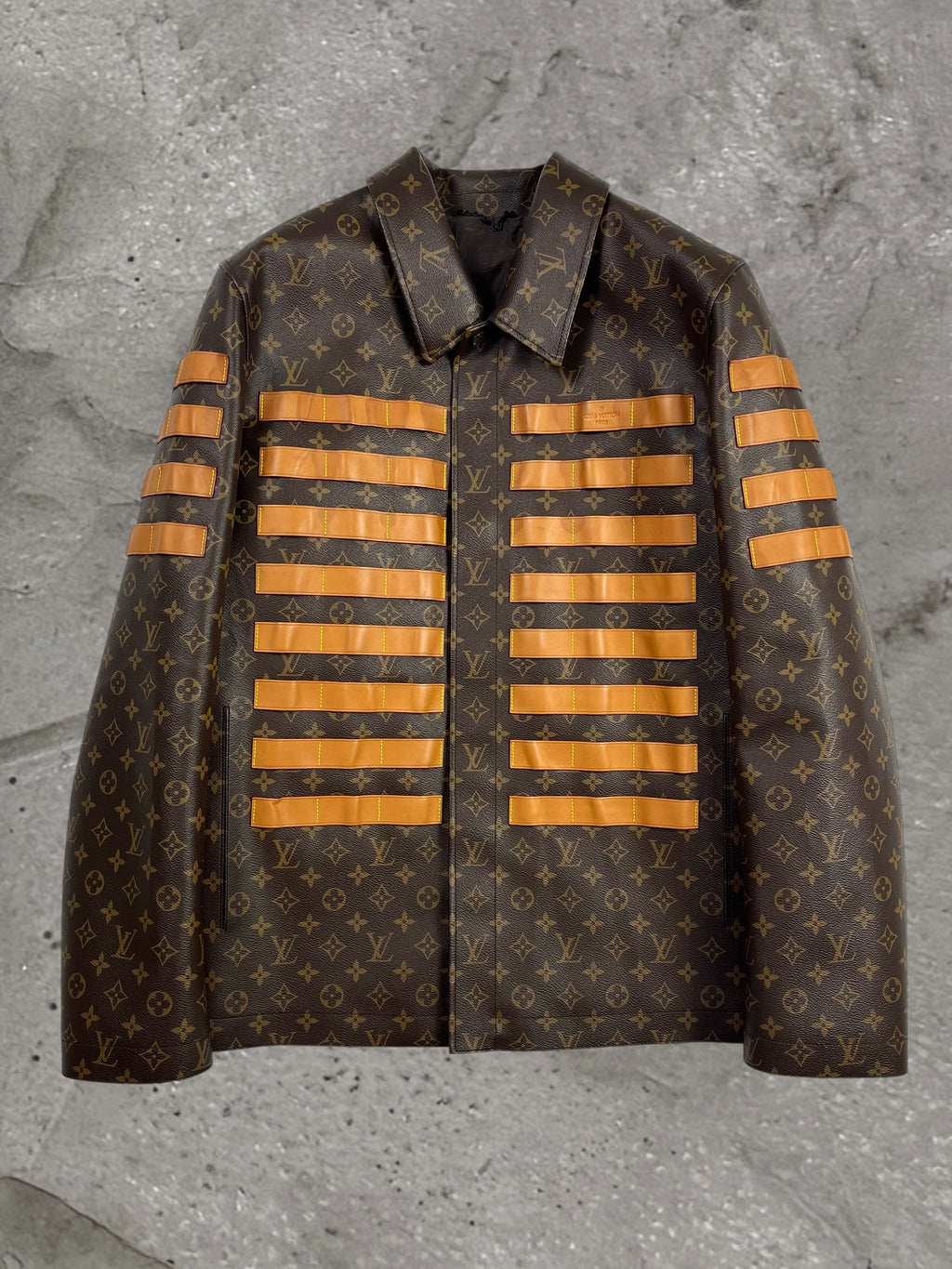 LOUIS VUITTON RESORT 2022 MONOGRAM MILITARY JACKET
