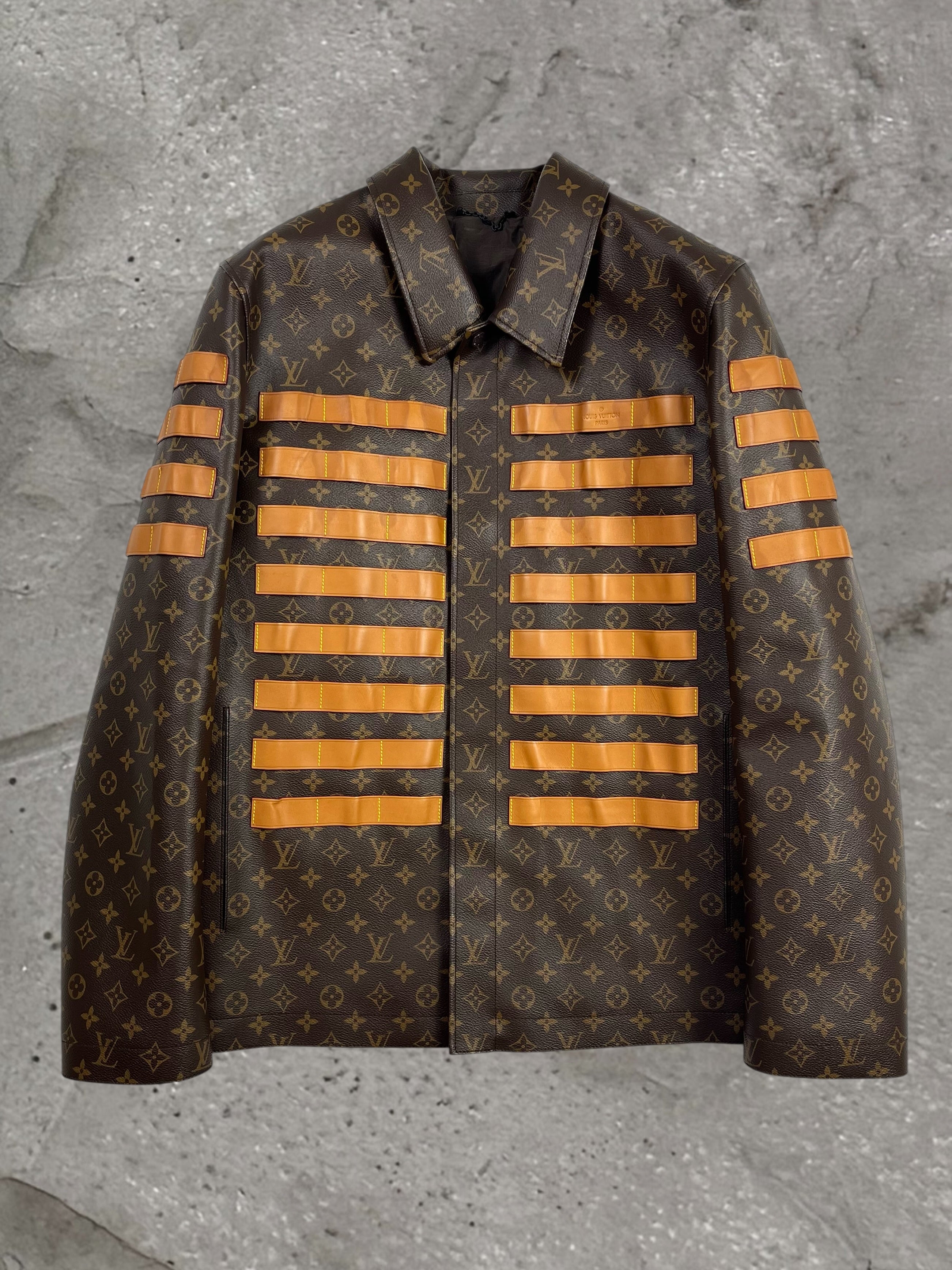 LOUIS VUITTON RESORT 2022 MONOGRAM MILITARY JACKET