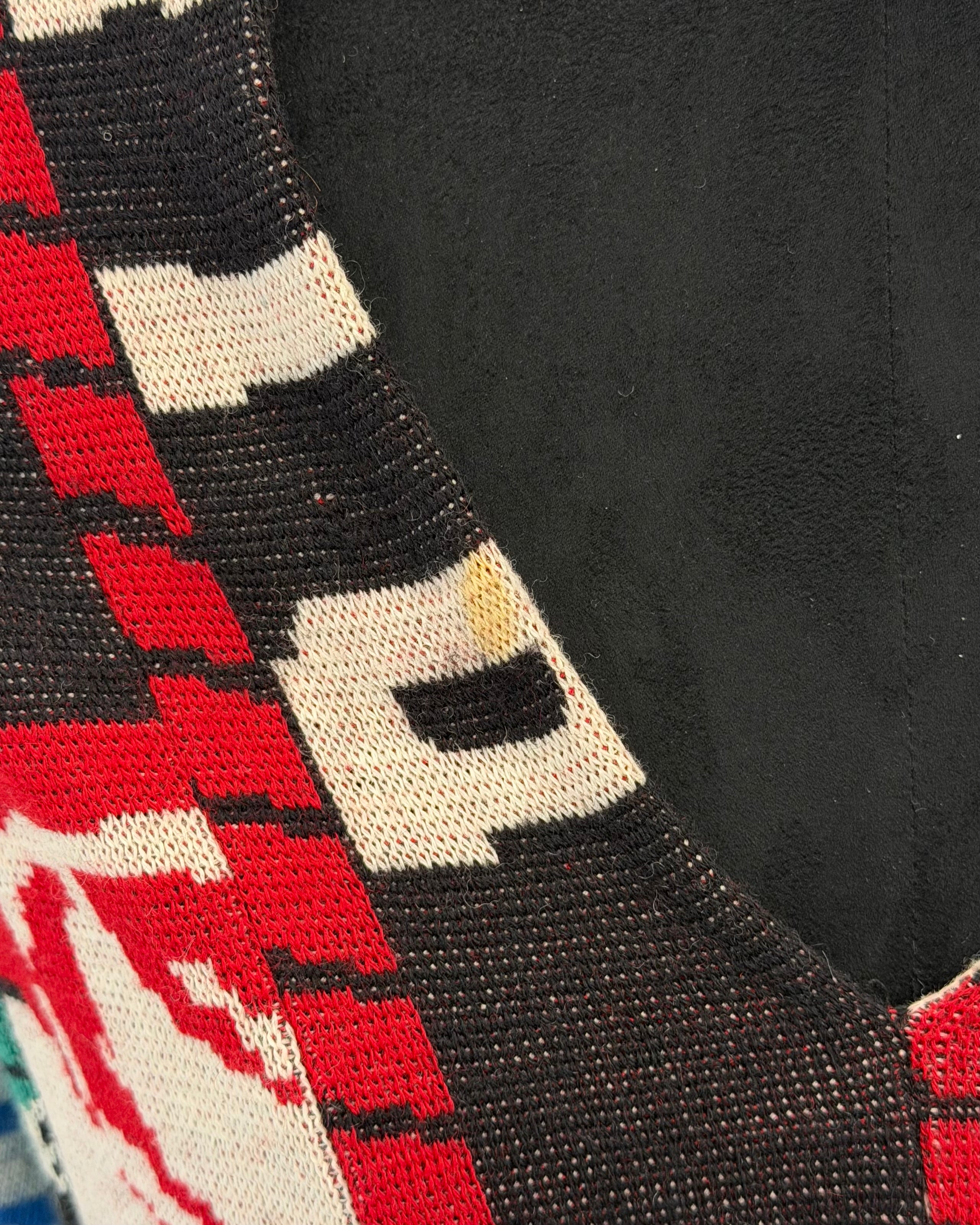 H&M X MAISON MARGIELA FW2012 FOOTBALL SCARF SWEATER