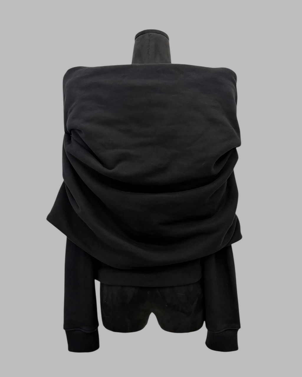 SAINT LAURENT FW24 OFF-THE-SHOULDER SWEATSHIRT