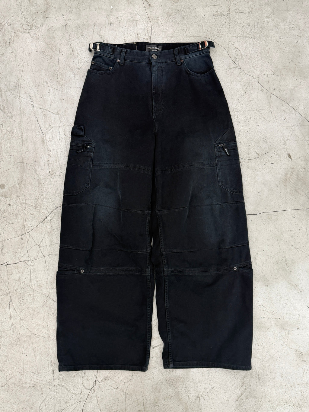 BALENCIAGA WINTER 23 BAGGY CARPENTER DENIM JEANS