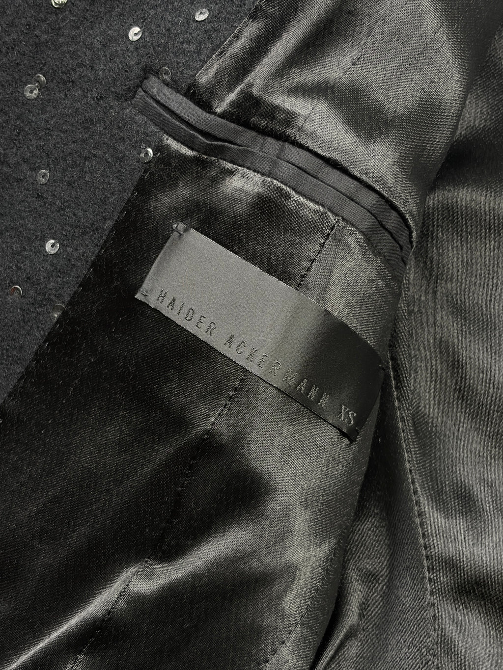 HAIDER ACKERMANN FW15 SEQUIN BLAZER