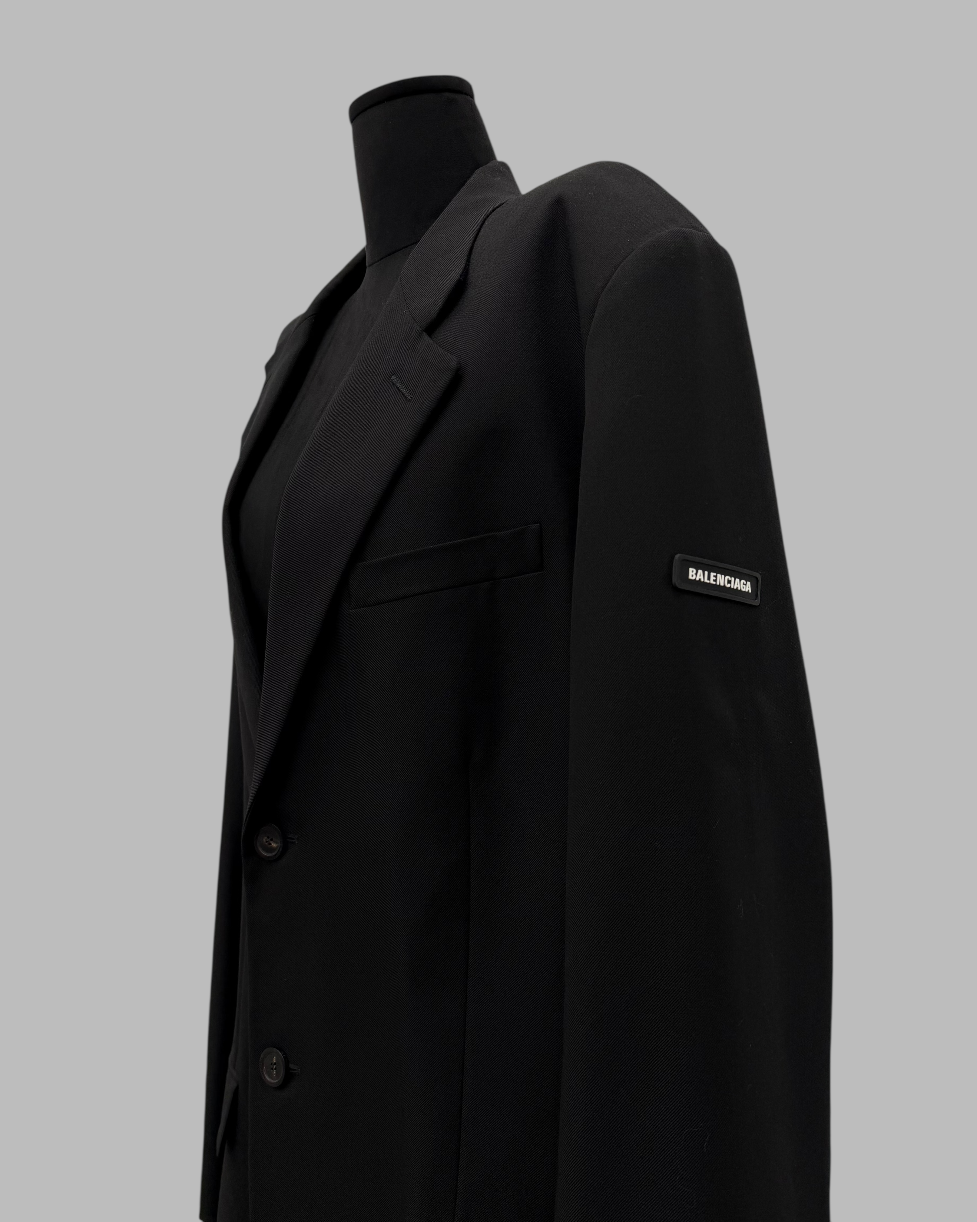BALENCIAGA SS22 HYBRID BLAZER JACKET