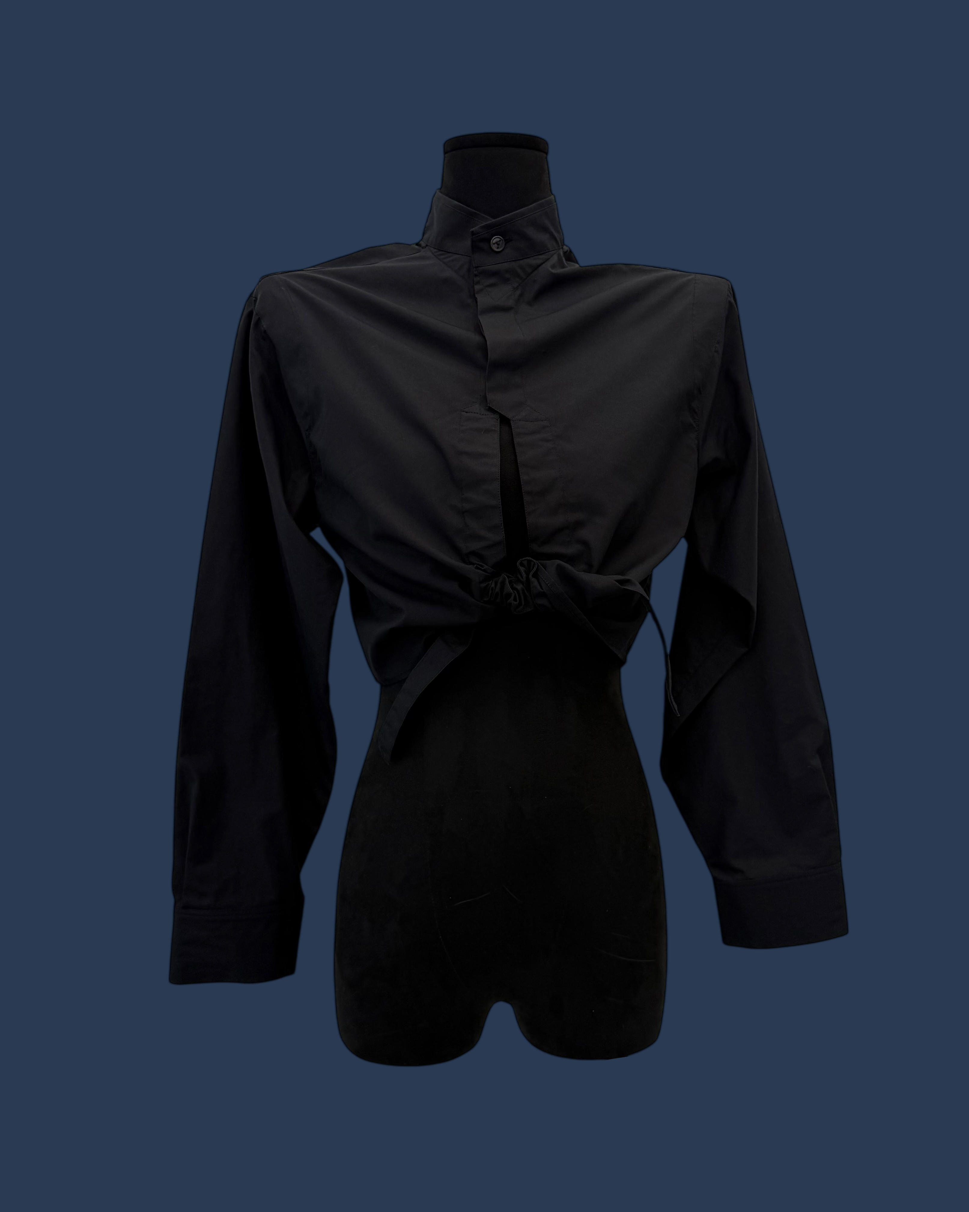 ALAIA SS23 CROPPED SHIRT