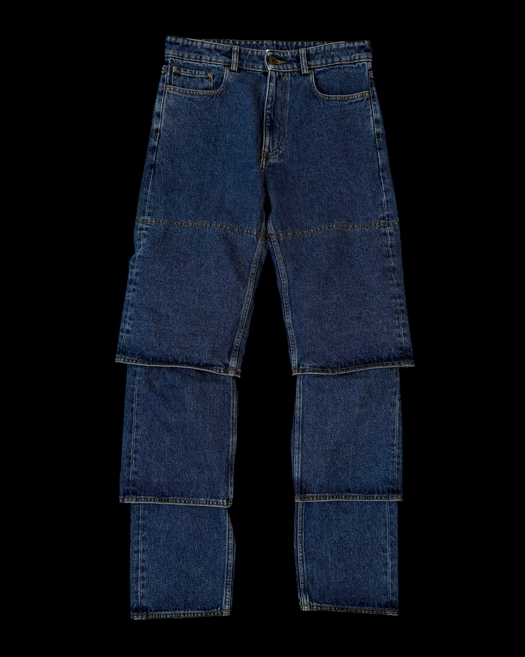 Y/PROJECT MULTI CUFF JEANS
