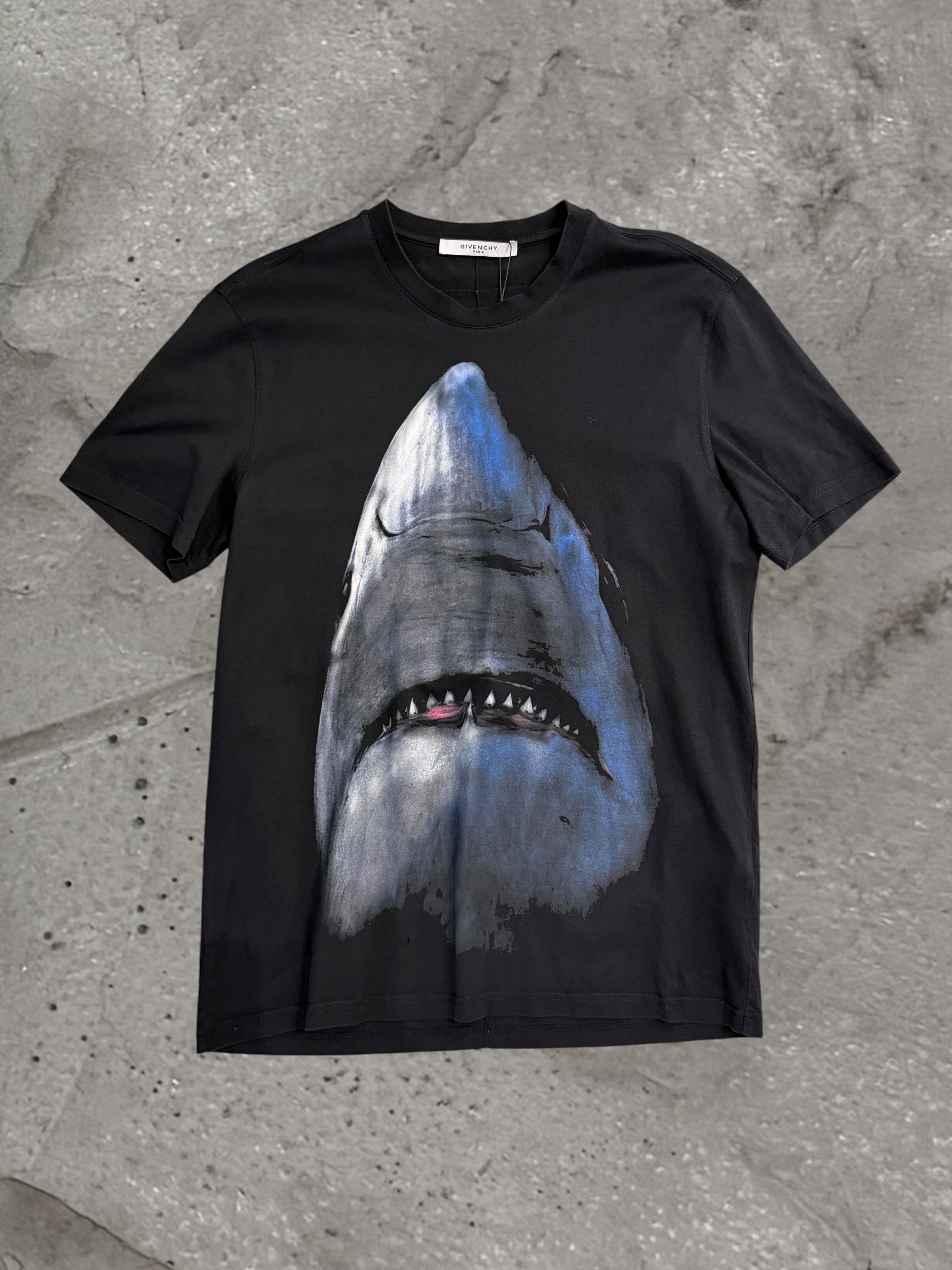 GIVENCHY SS17 SHARK PRINTED TEE