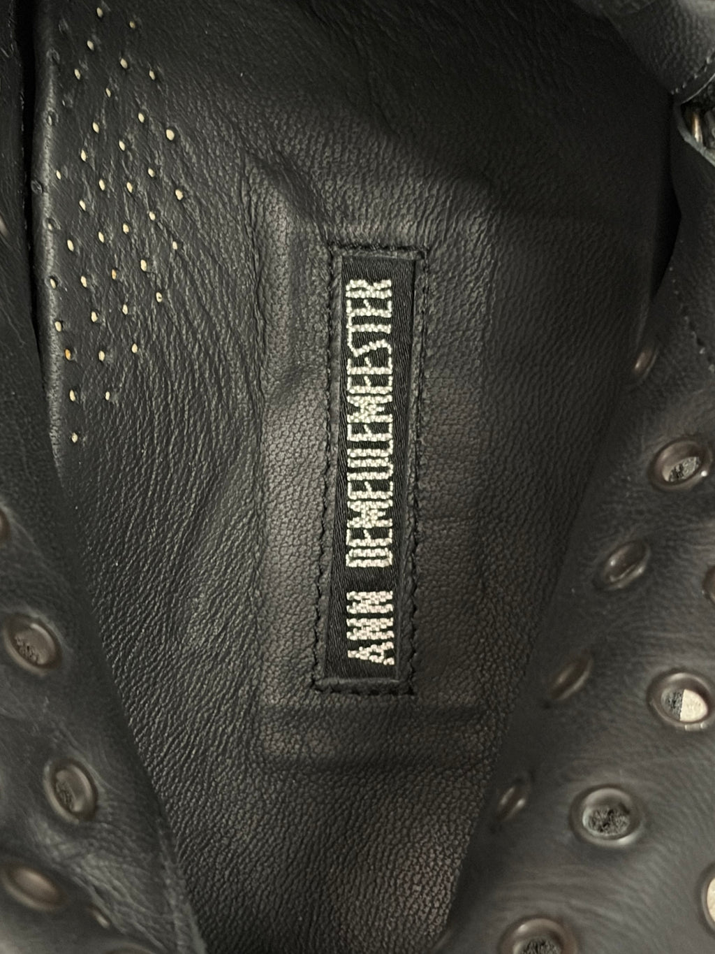 ANN DEMEULEMEESTER SS12 SCAMOSCIATO SNEAKERS