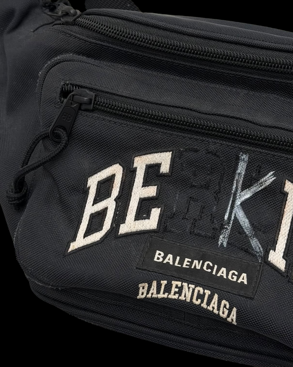 BALENCIAGA SS24 BE KIND EXPLORER BELT BAG