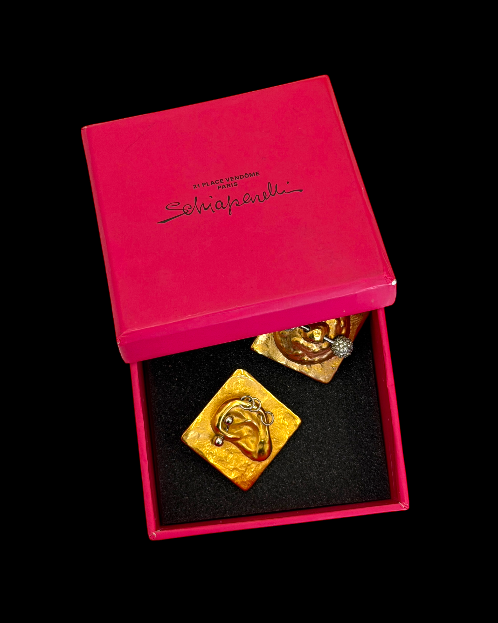 SCHIAPARELLI FW21 EARRINGS
