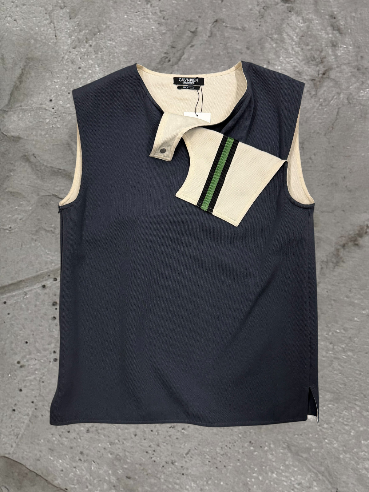 CALVIN KLEIN 205W39NYC FW17 FOLD FLAP VEST