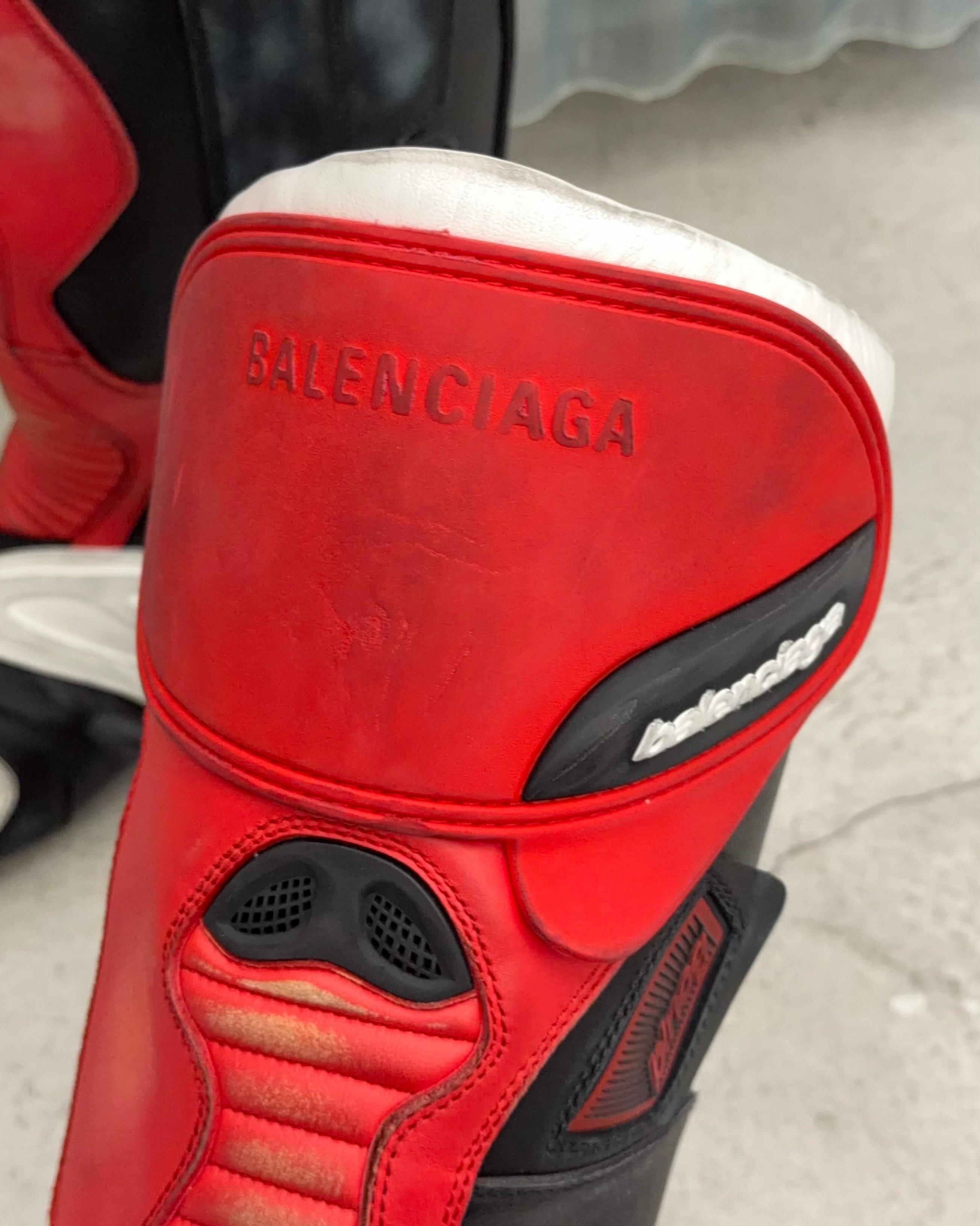 BALENCIAGA FW23 BIKER BOOTS