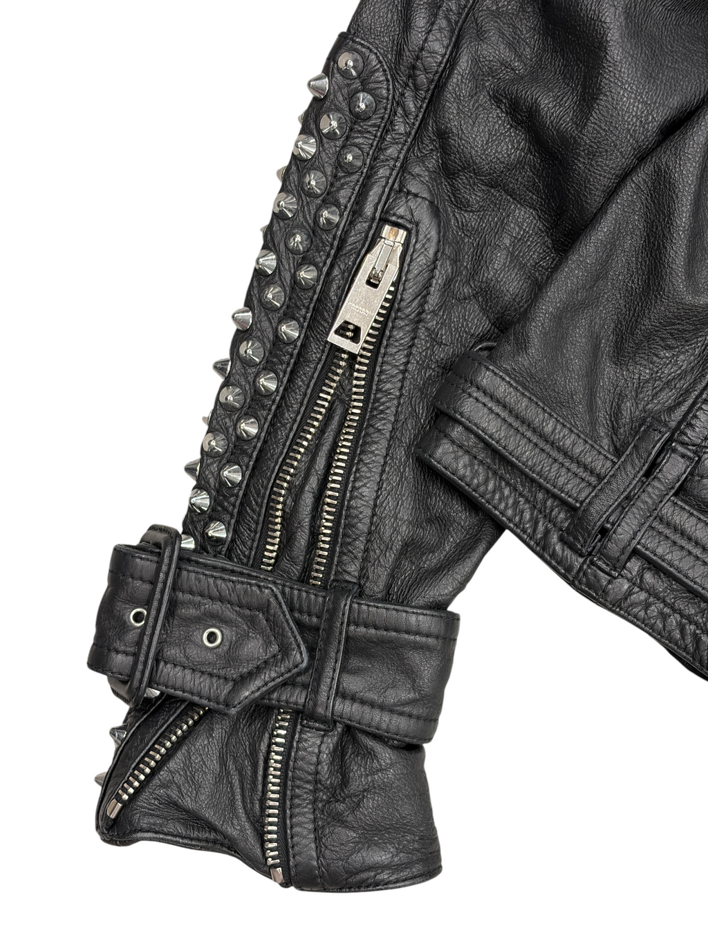 BURBERRY PRORSUM SS11 SPIKED BIKER JACKET