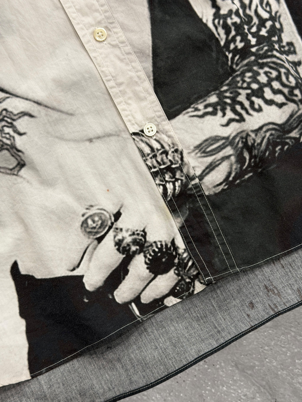 VETEMENTS FW18 MARILYN MANSON SHIRT