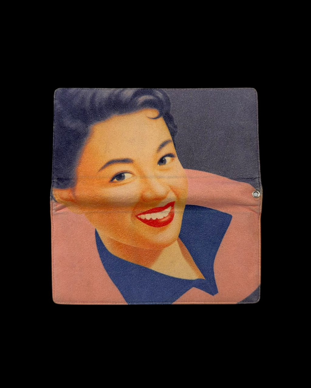 YOHJI YAMAMOTO SS02 "SAEKO TSUEMURA" SUEDE WALLET