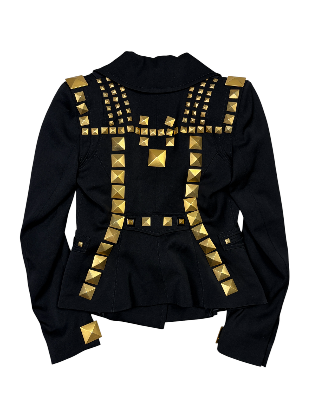 GIVENCHY FW07 GOLD STUDDED BLAZER